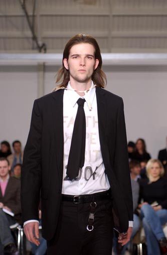 Helmut Lang Helmut Lang Archival Faith Hope Charity 2004 Dress Shirt Size US XS / EU 42 / 0 - 7 Thumbnail