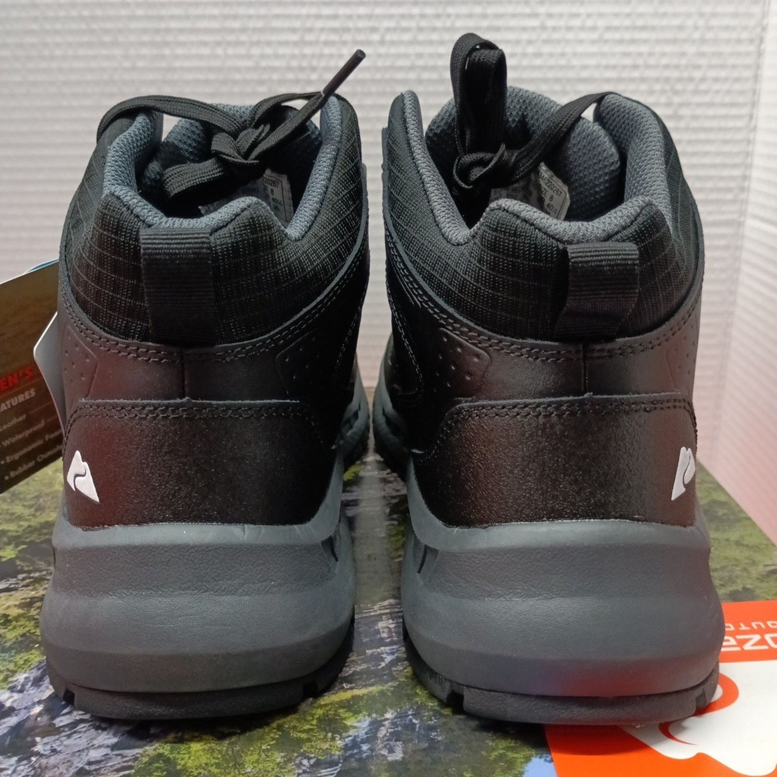 Other Men’s size 8 Ozark Trail Tech Hiker Waterproof Boots Black Size US 8 / EU 41 - 5 Thumbnail