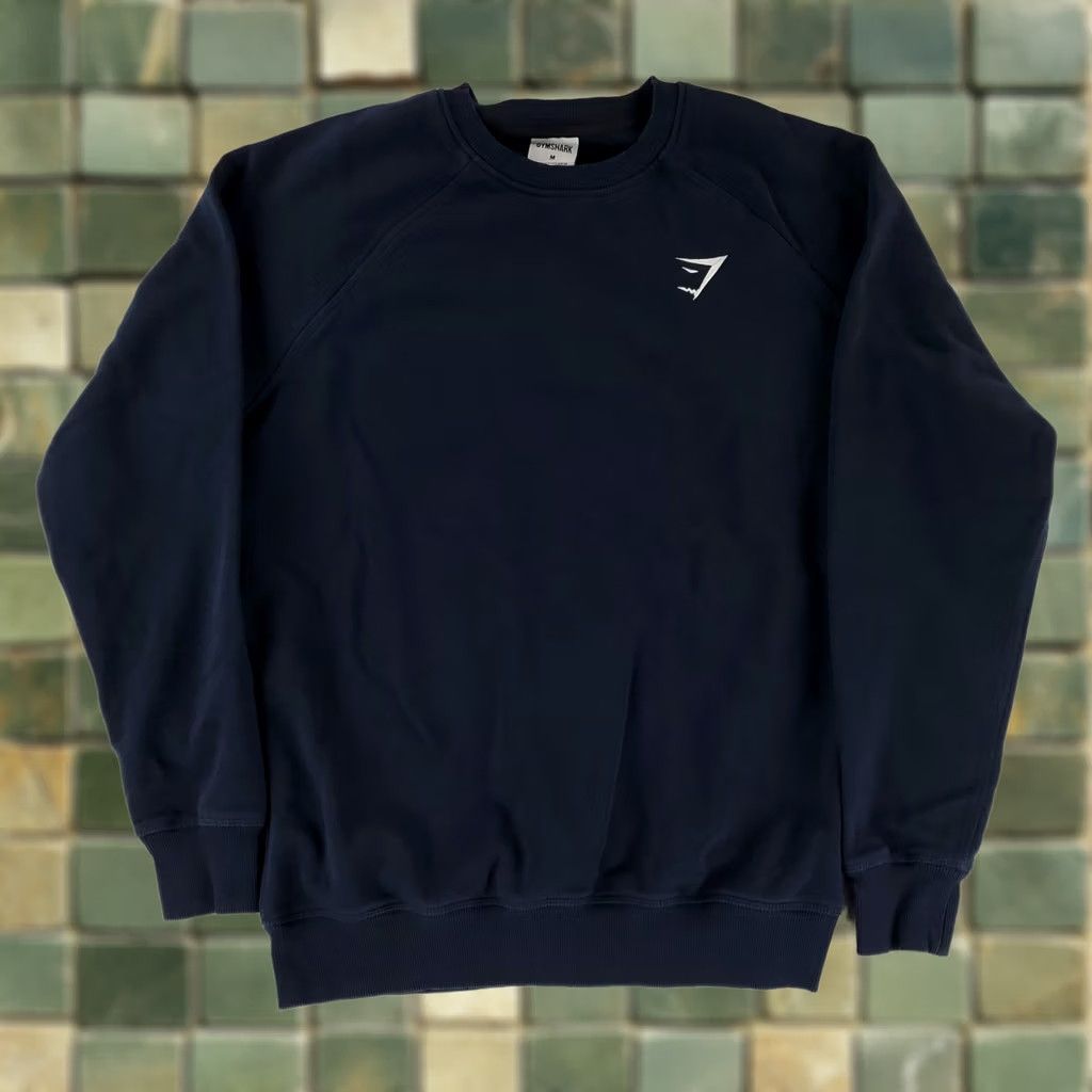 Gymshark Gymshark Sweatshirt Crest Crew Neck Navy Blue Mens M Crew Neck Pullover Shirt Mens M Blue Gymshark Sweatshirt Crest Crew Neck Navy Blue Mens M Size US M / EU 48-50 / 2 - 1 Thumbnail