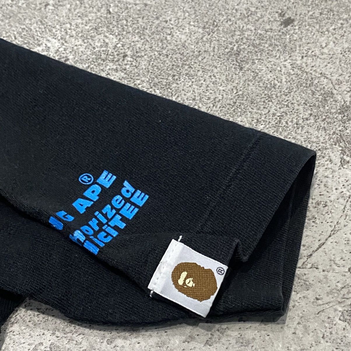 Bape Bape General Burger Black Short Sleeve Tshirt Size US S / EU 44-46 / 1 - 6 Thumbnail
