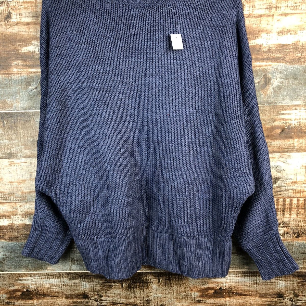 Japanese Brand Croisiere Dark Blue Knitwear sweatshirt #A1280 Size US M / EU 48-50 / 2 - 6 Thumbnail