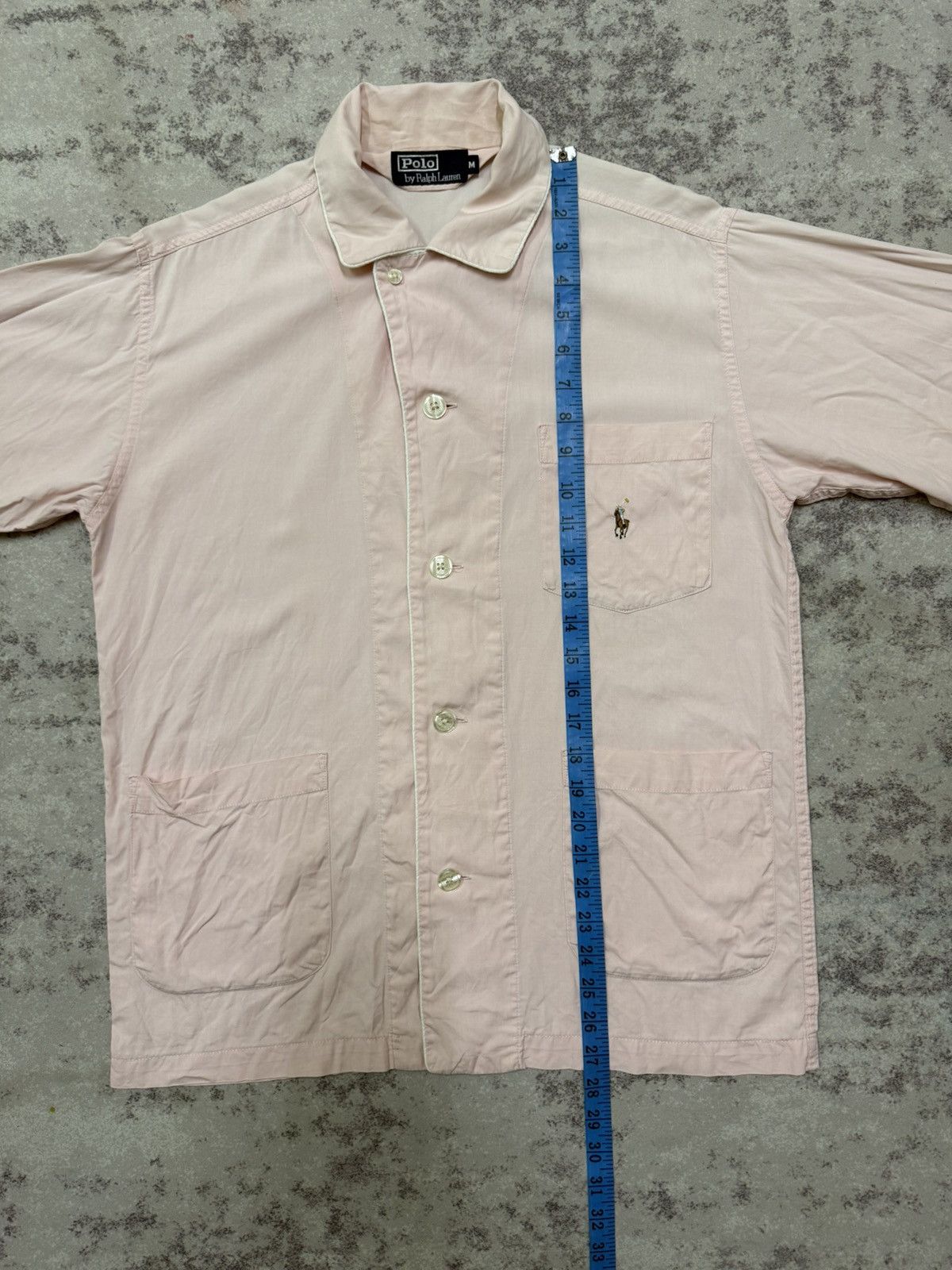 Polo Ralph Lauren Vintage Polo Ralph Lauren Small Pony Button Up Pyjama Size M / US 6-8 / IT 42-44 - 17 Thumbnail