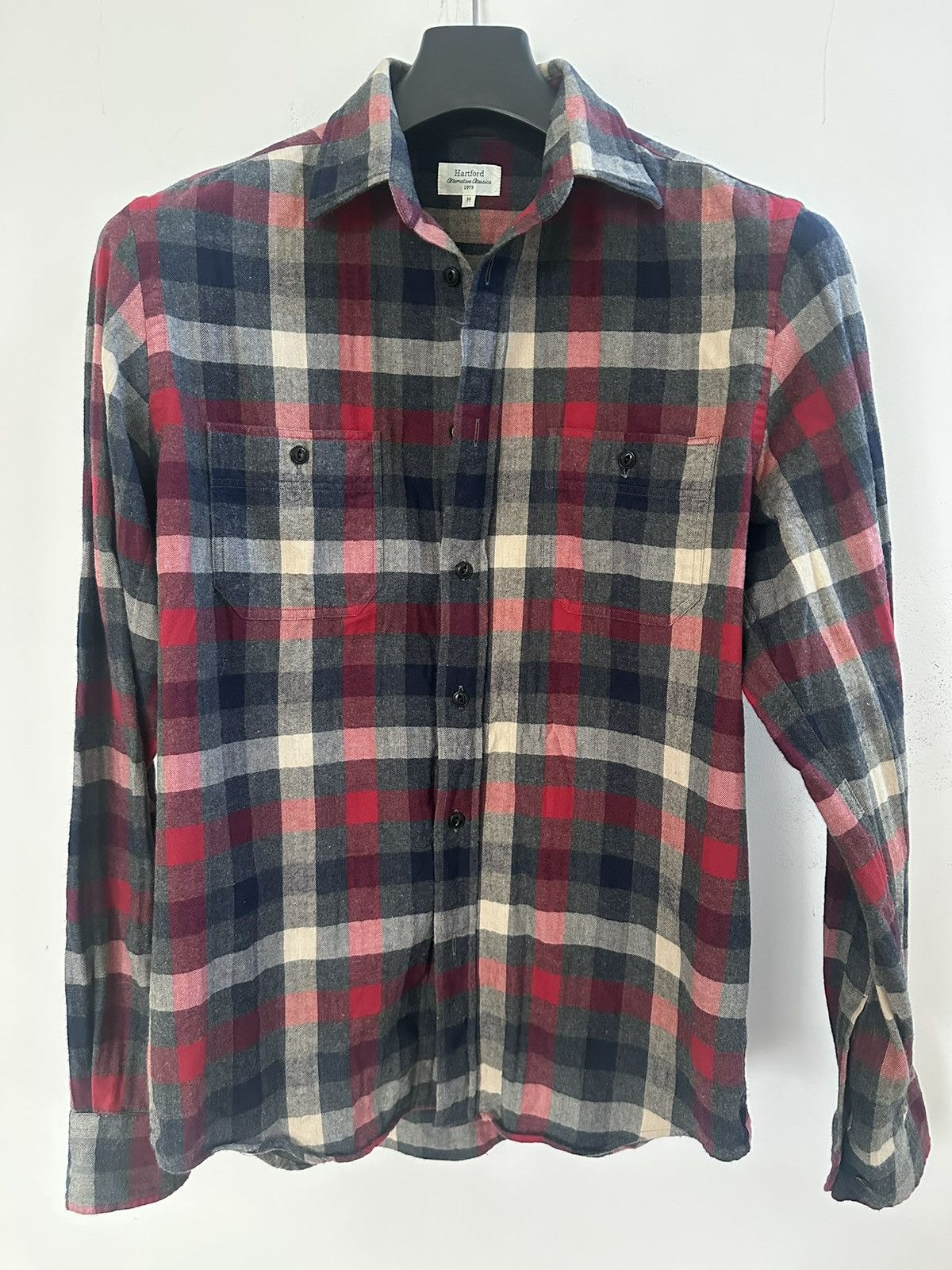 Hartford Hartford “Alternative Classics” Twill Plaid Button Up Shirt Size US M / EU 48-50 / 2 - 1 Thumbnail