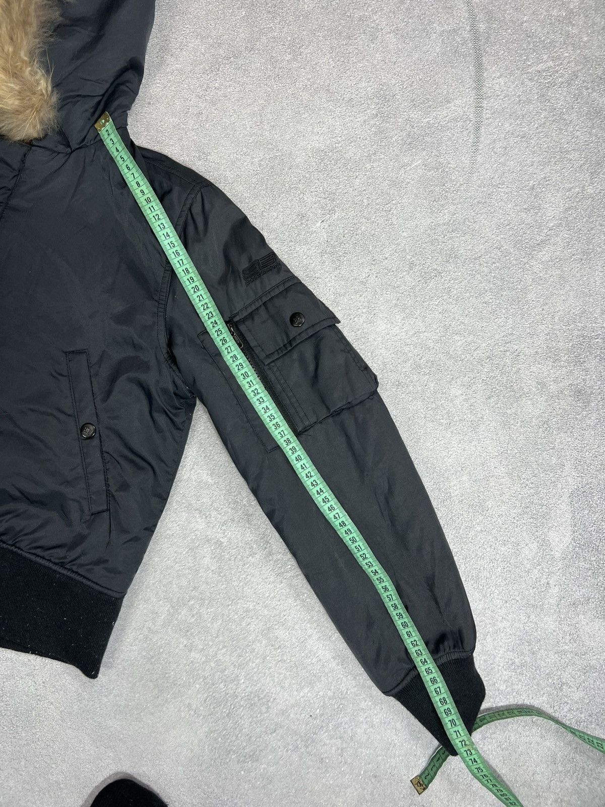 Yohji Yamamoto VTG Fur Hysteric Glamour Rick owens vibe bomber jacket y2k Size US S / EU 44-46 / 1 - 11 Thumbnail