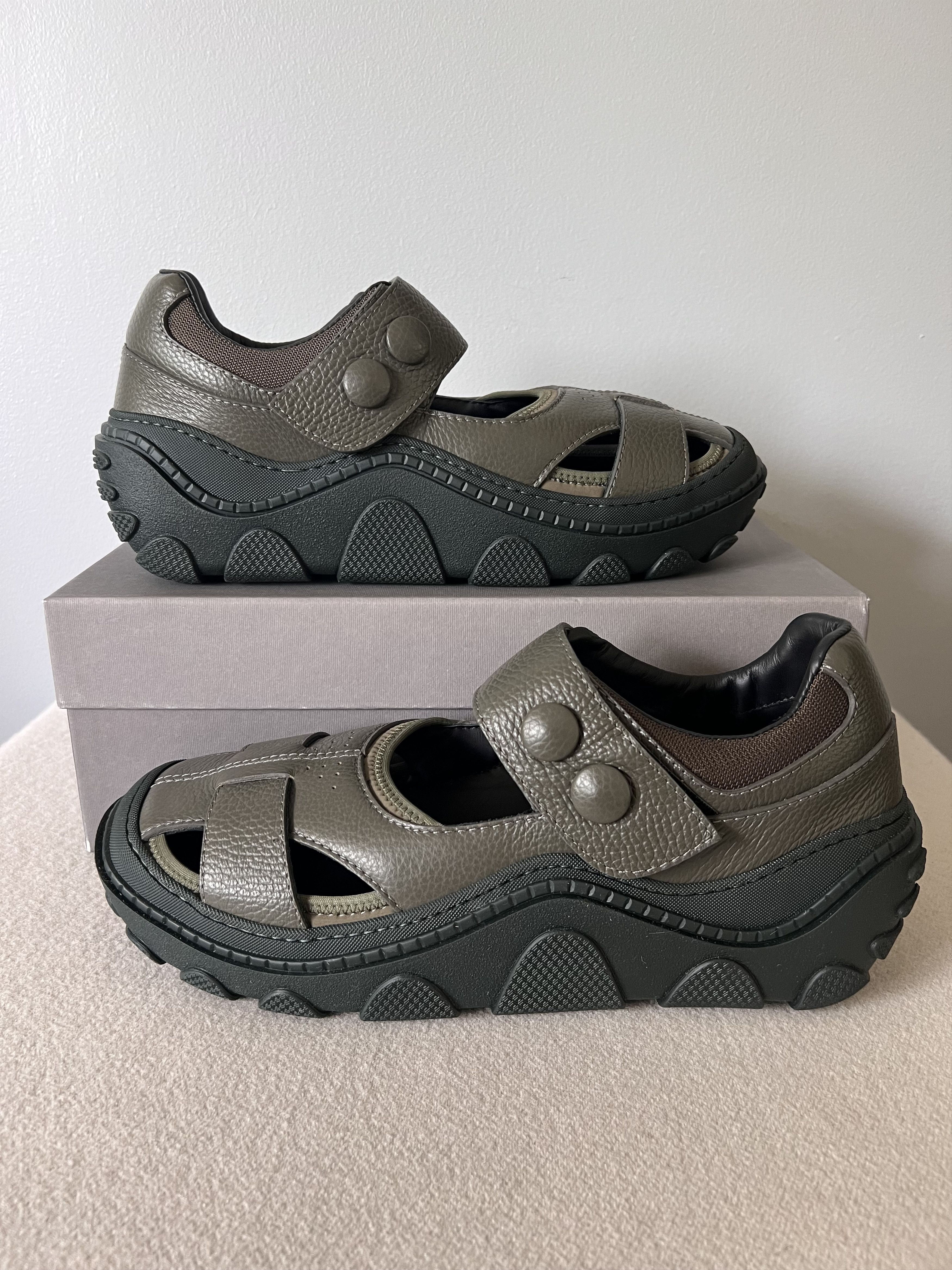 Kiko Kostadinov Kiko Kostadinov Tonkin Sandal Hybrid in Bosco Green Size US 11 / EU 44 - 2 Thumbnail
