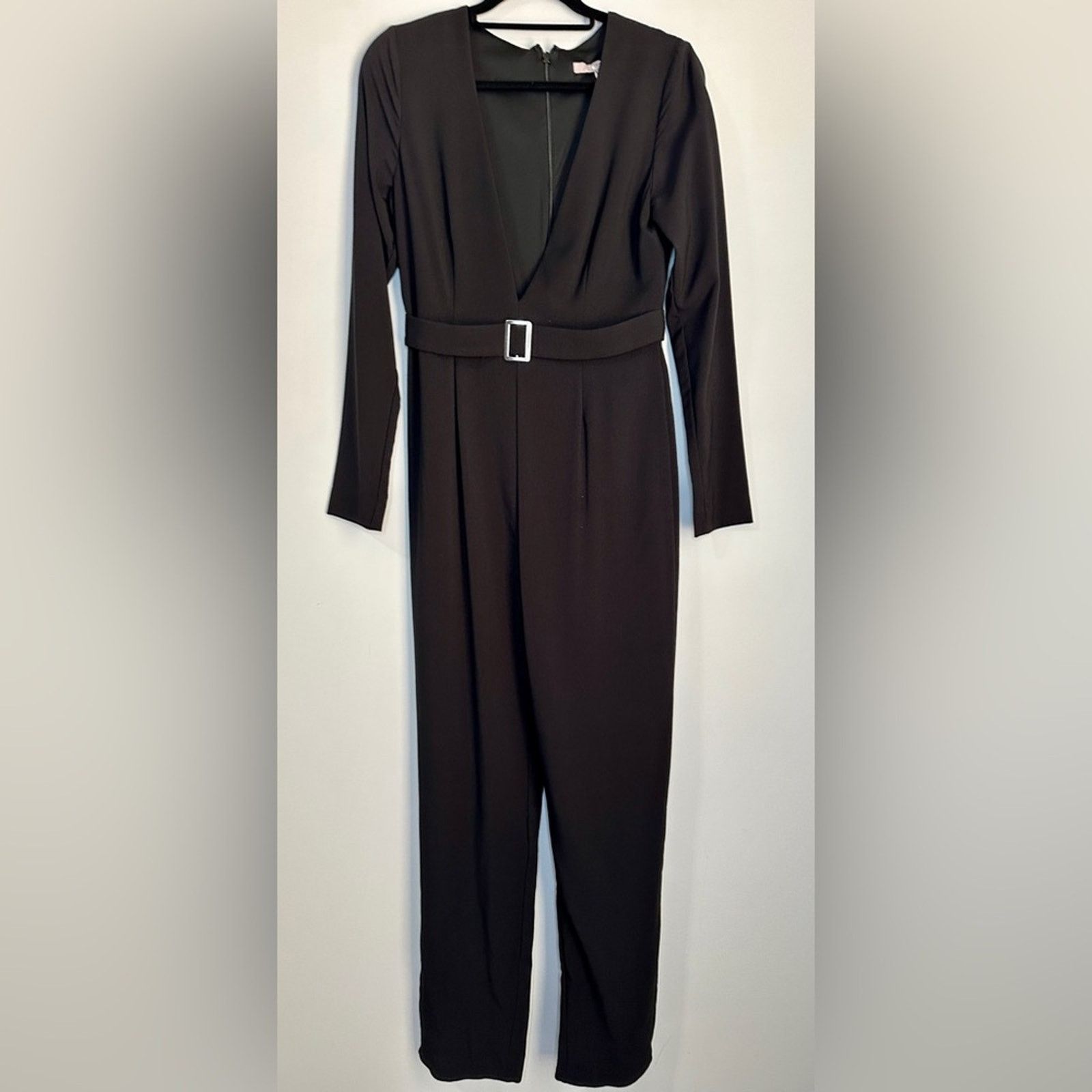 Hutch HUTCH Deep V-neck Jumpsuit Black Size 6 Size 28" / US 6 / IT 42 - 6 Thumbnail