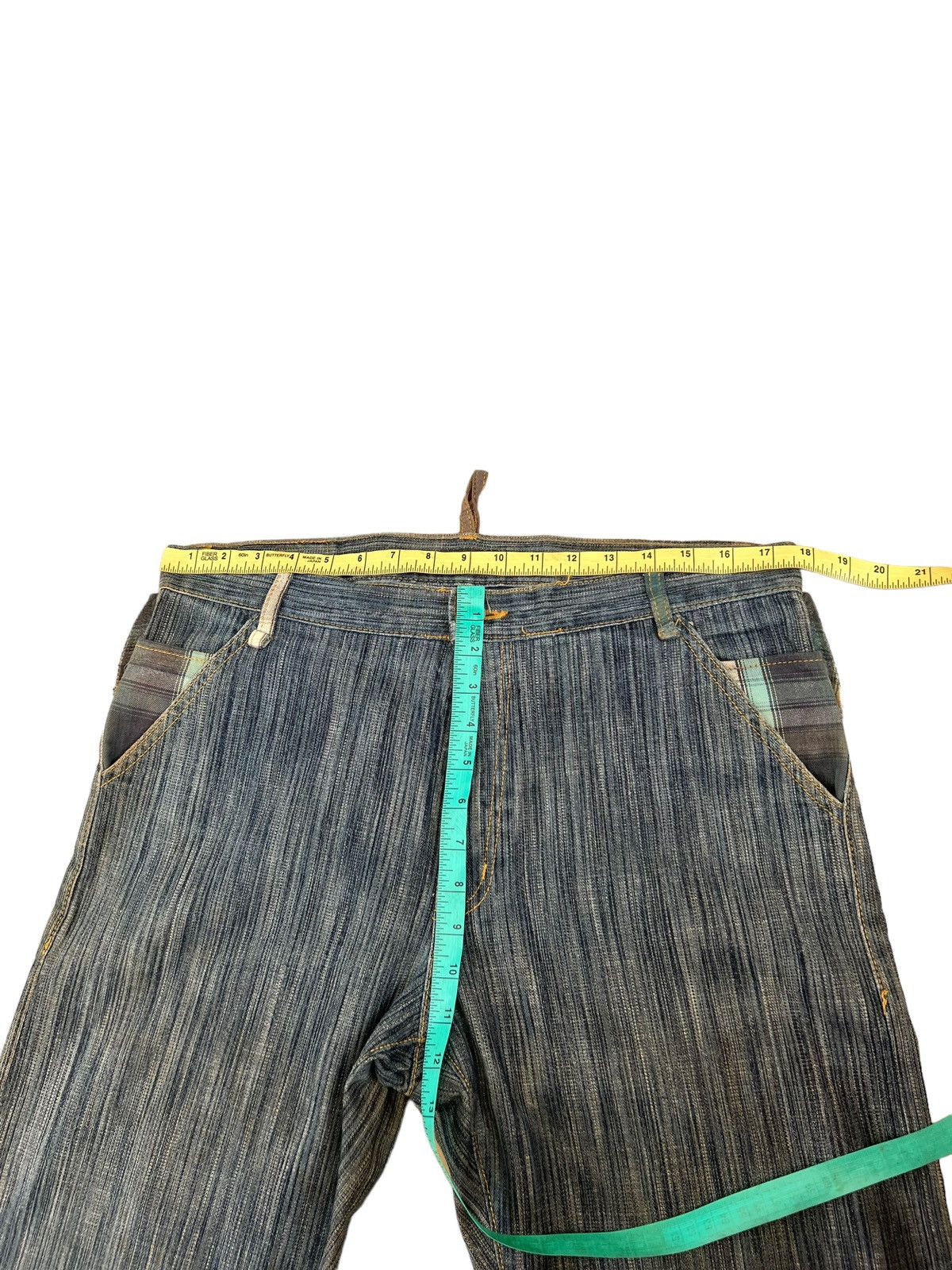 Vintage Vintage 81LDK Streetwear Japan Dirty Mud Denim Jeans Size US 34 / EU 50 - 3 Thumbnail