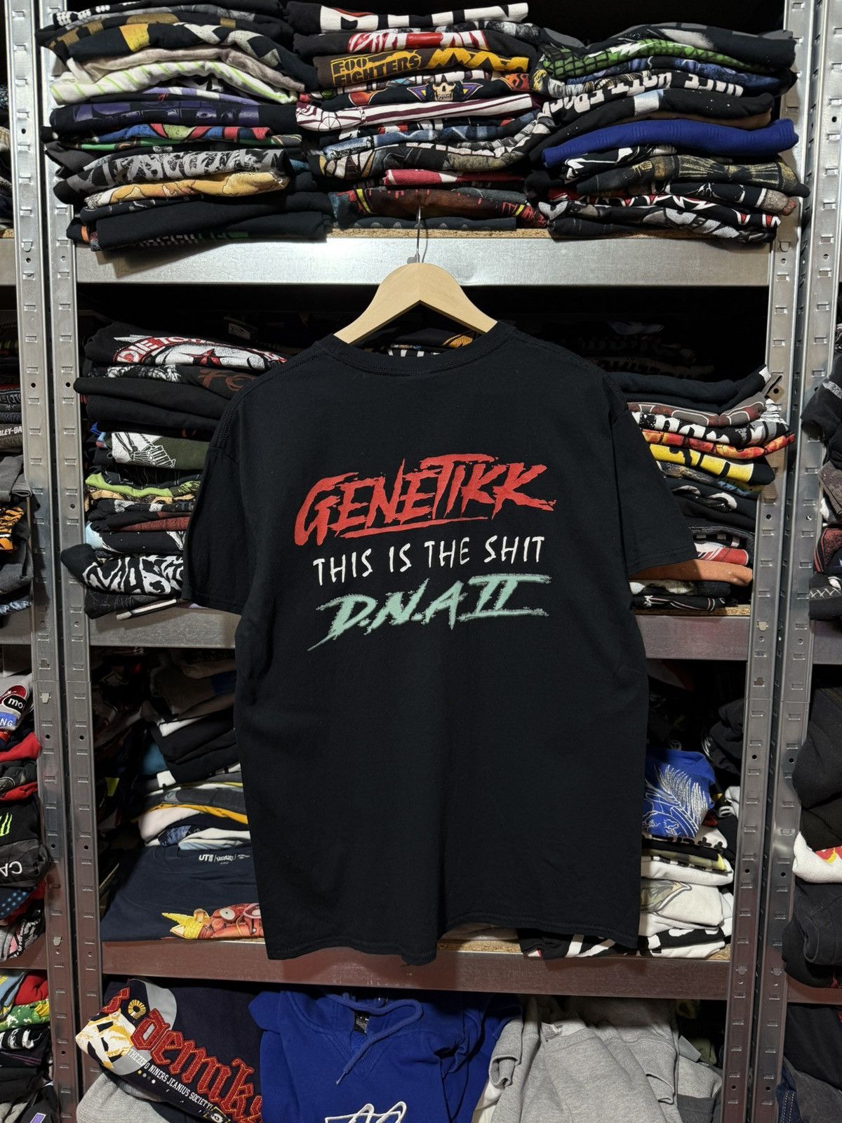 Band Tees Rare Geneteikk Rock Band Promo Tour T-Shirt Y2K Hype Size US L / EU 52-54 / 3 - 2 Thumbnail