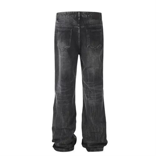 VIBE Men's trendy tie-dye ripped distressed washed jeans Size US 32 / EU 48 - 3 Thumbnail