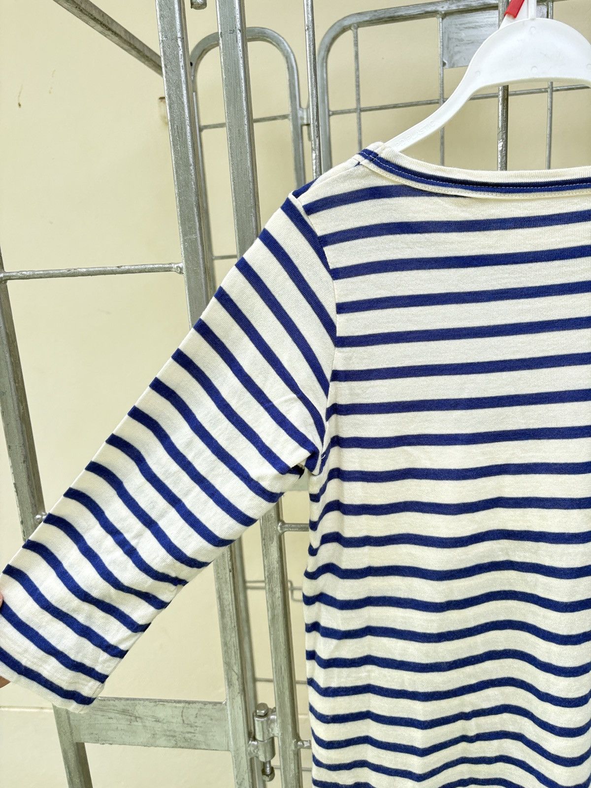 Comme des Garcons t a o Comme des Garcons cut lace bra stripe tee Size M / US 6-8 / IT 42-44 - 9 Thumbnail