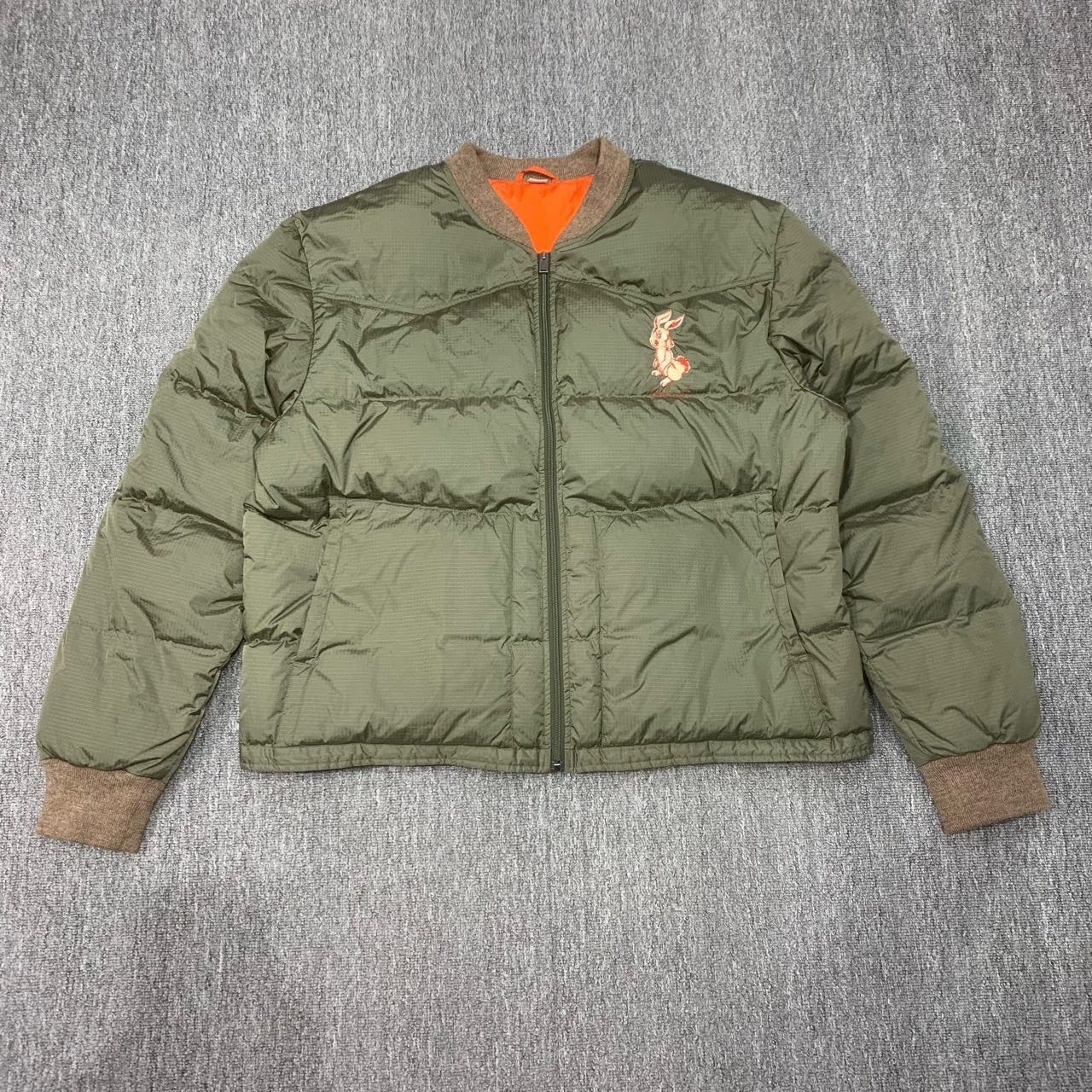 Gucci Gucci green rabbit logo down jacket 2501-Nextarrow Size US XL / EU 56 / 4 - 1 Thumbnail