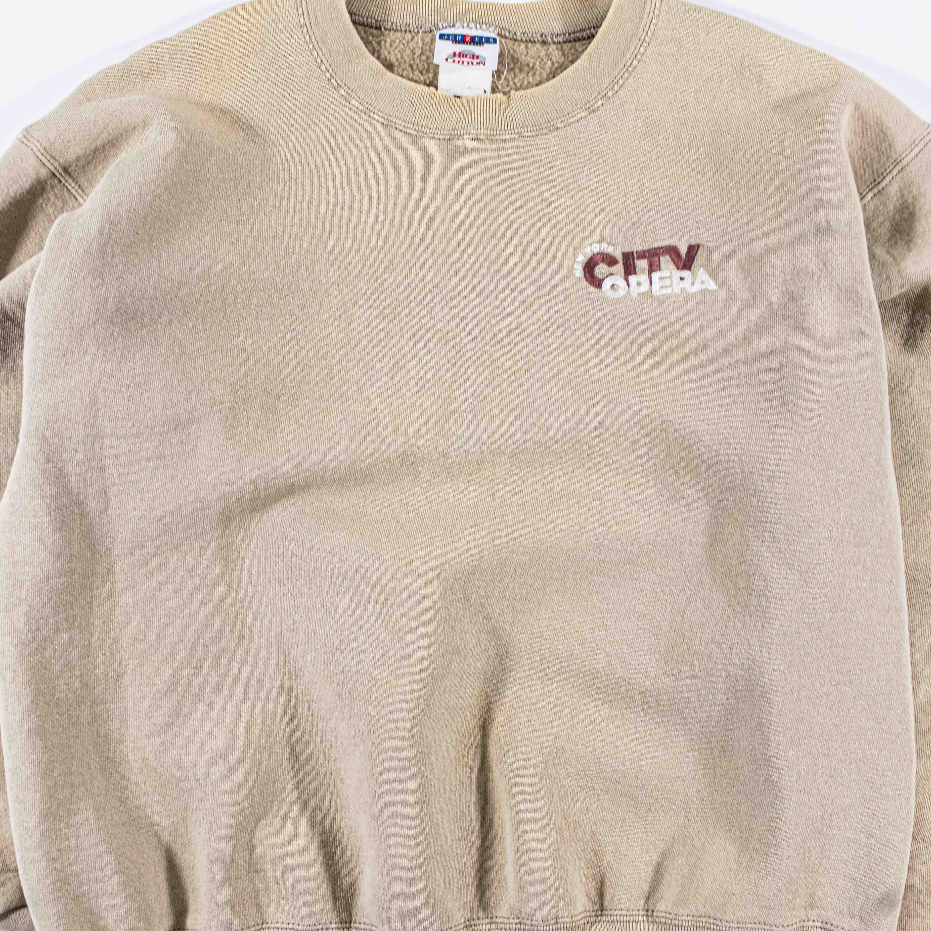 Vintage VTG 90s New York City Opera Sweatshirt Embroidered Crewneck Size US L / EU 52-54 / 3 - 4 Thumbnail