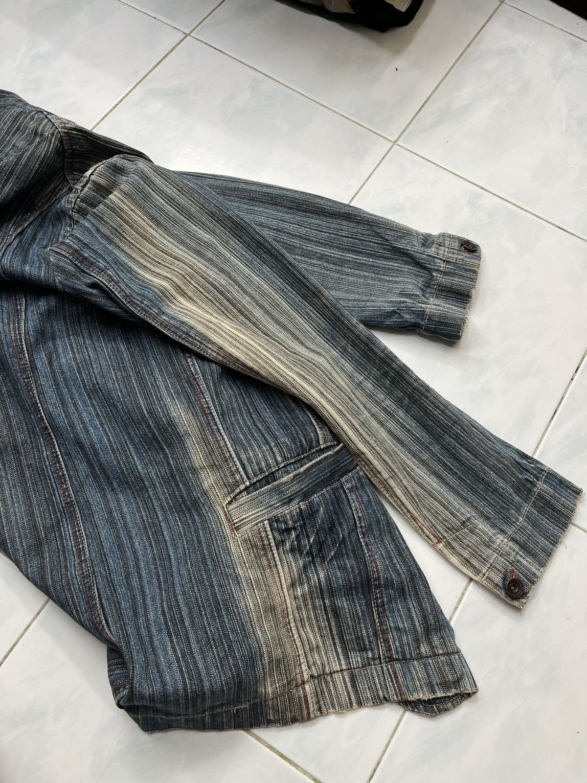 Vintage 🔥🔥🔥STEALS VTG NYLAUS JEANS DENIM JACKET Size M / US 6-8 / IT 42-44 - 12 Thumbnail