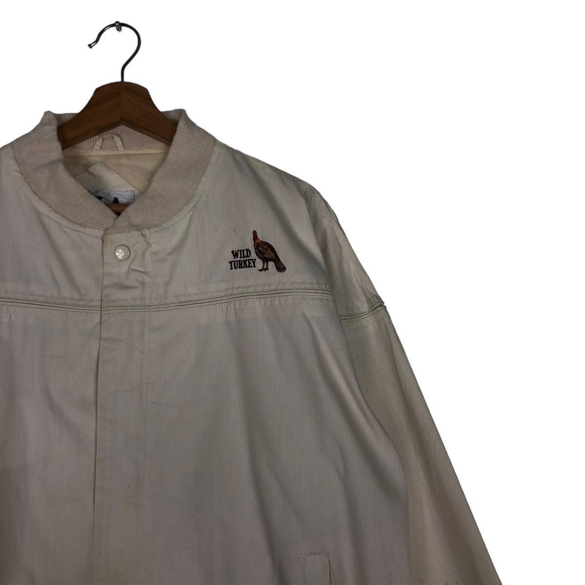 Japanese Brand 🔥Vtg Bomber Jacket CIA Wild Turkey Inspire Issey Miyake Size US L / EU 52-54 / 3 - 6 Thumbnail