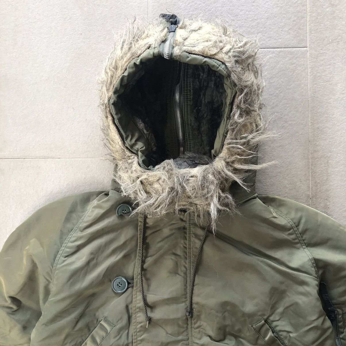 Alpha Industries Alpha industrie with faux fur hood N-2B Size US M / EU 48-50 / 2 - 2 Thumbnail