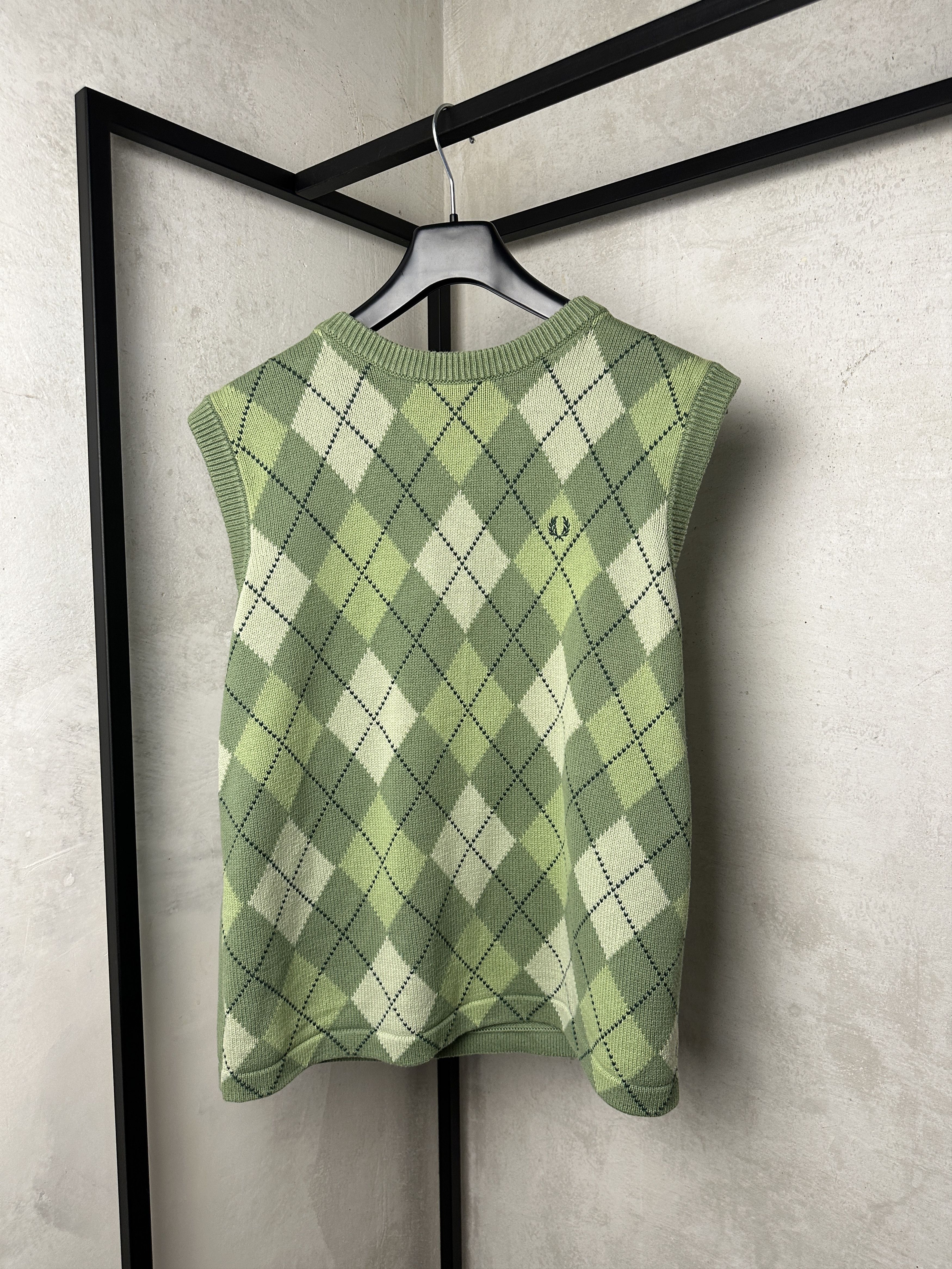 Fred Perry Vintage Fred Perry Cotton Vest Size US L / EU 52-54 / 3 - 1 Thumbnail