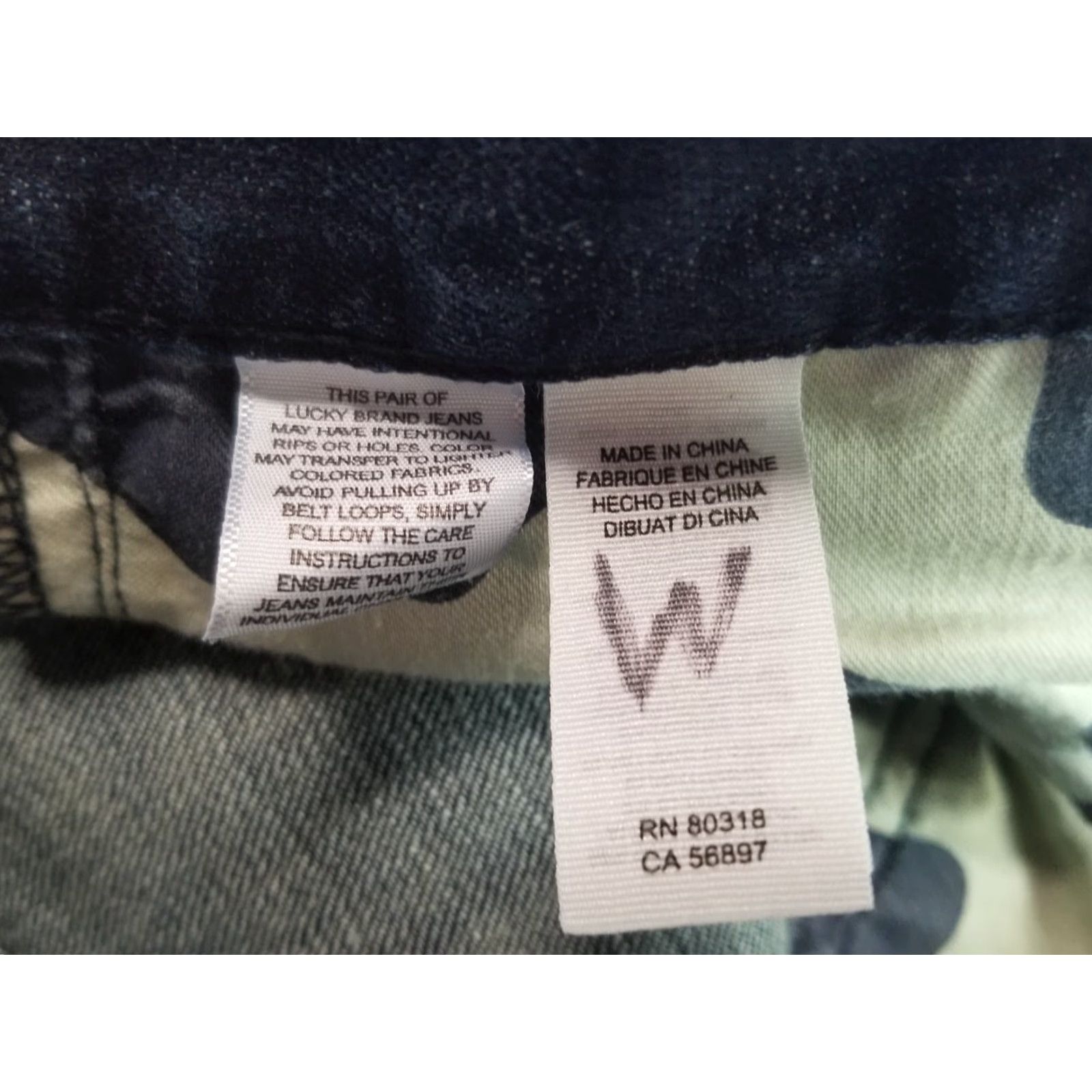 Lucky Brand LUCKY BRAND 121 Slim Fit Jeans Denim 38x32 Dark Wash Zip Fly Stretch Regular Men Jeans 98% Cotton 2% Elastane blue Size US 38 / EU 54 - 7 Thumbnail