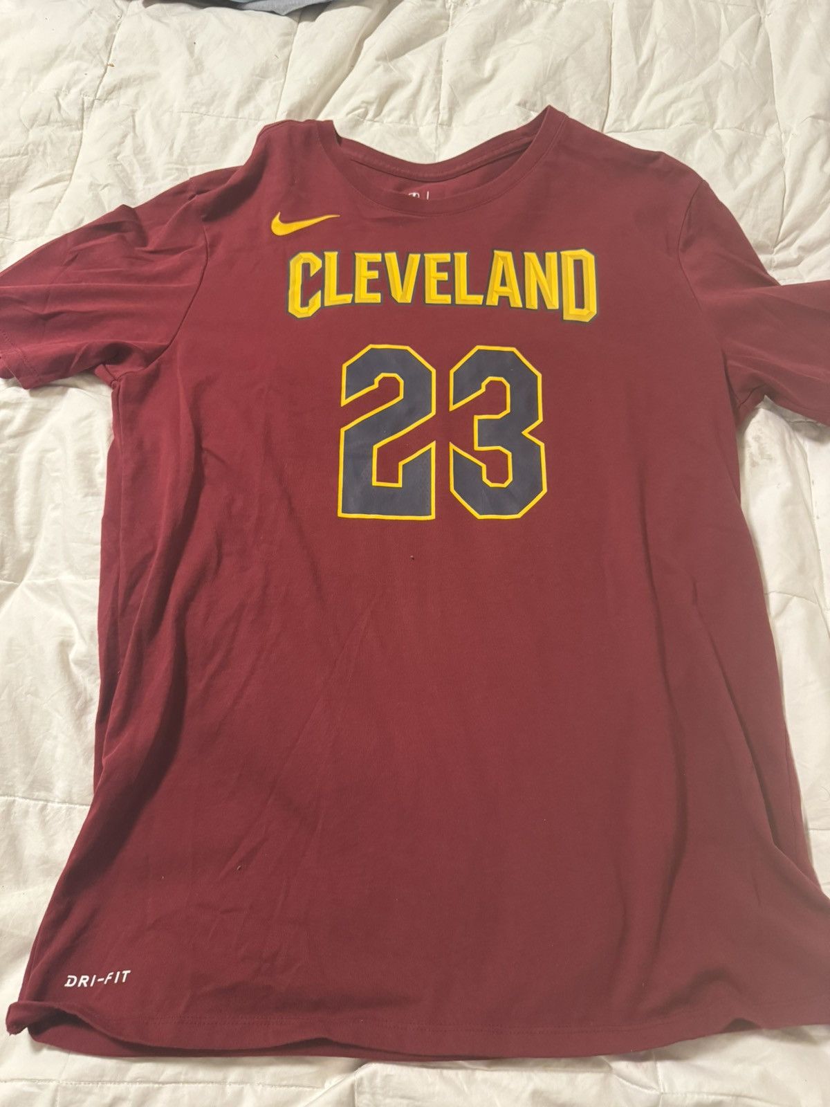 Nike LeBron James Cleveland Cavaliers Nike Dri-Fit NBA T-Shirt Size US L / EU 52-54 / 3 - 1 Thumbnail