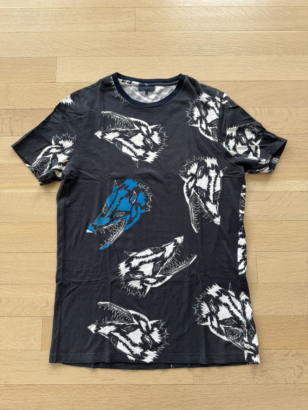 Lanvin Limited Edition Wolf Tee Size US M / EU 48-50 / 2 - 1 Thumbnail