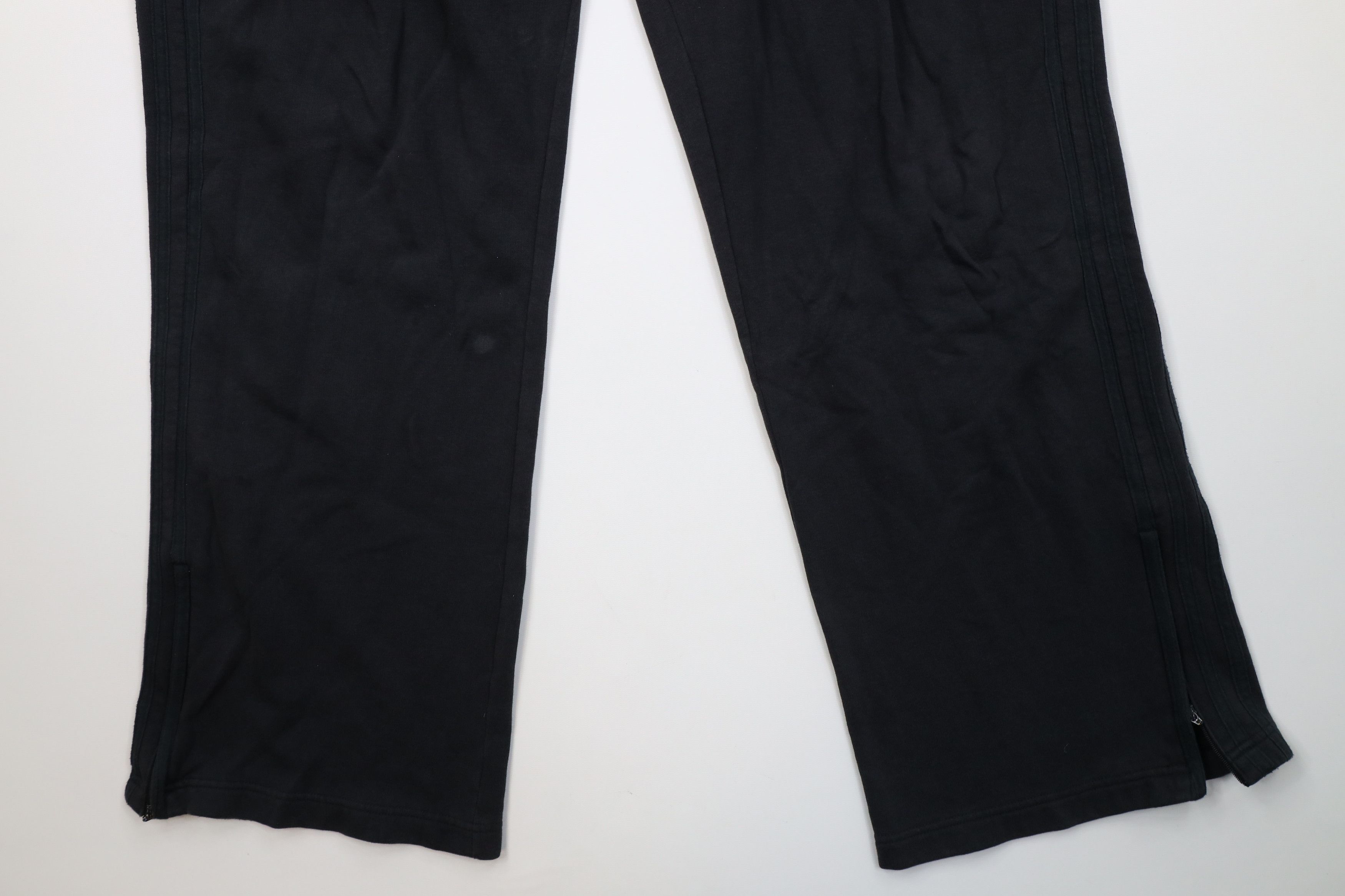 Adidas Vintage Y2K Adidas Babydoll Wide Leg Sweatpants Pants Black Size 38" / US 16 / IT 52 - 4 Thumbnail