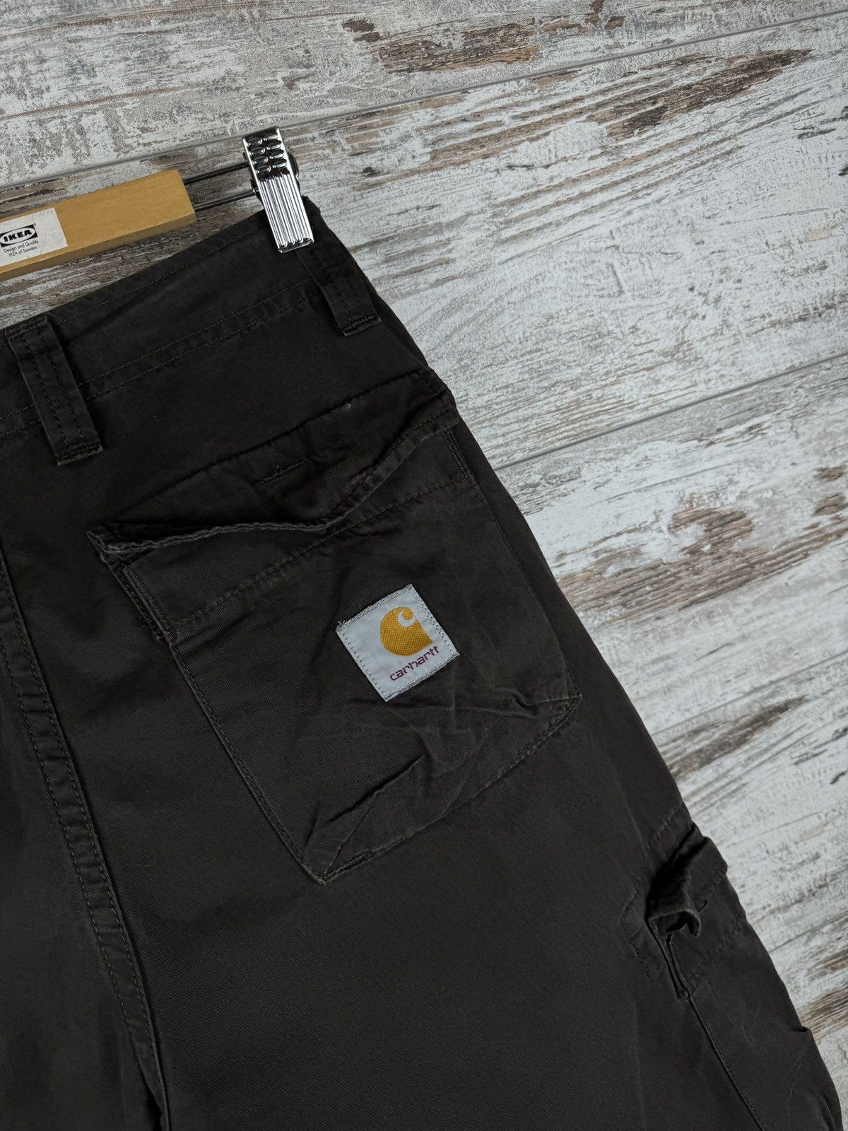 Carhartt × Carhartt Wip × Vintage Mens Vintage Carhartt Wip brown THRIFT PANT cargo joggers OG Size US 29 - 17 Thumbnail
