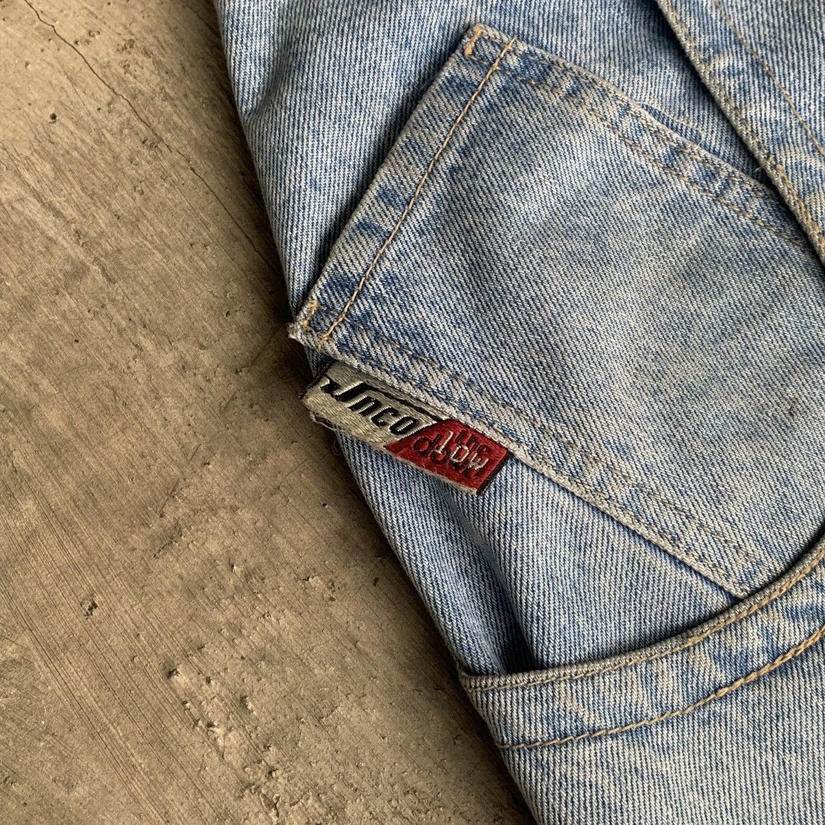 JNCO JNCO Low Down embroidery logo. big pocket Baggy denim Pants Size US 30 / EU 46 - 13 Thumbnail