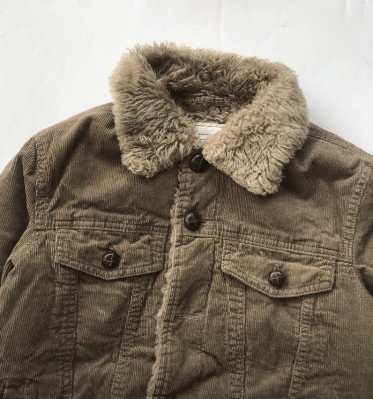 If Six Was Nine × Le Grande Bleu (L.G.B.) Timble Poste Corduroy Sherpa Jacket Size US M / EU 48-50 / 2 - 2 Thumbnail