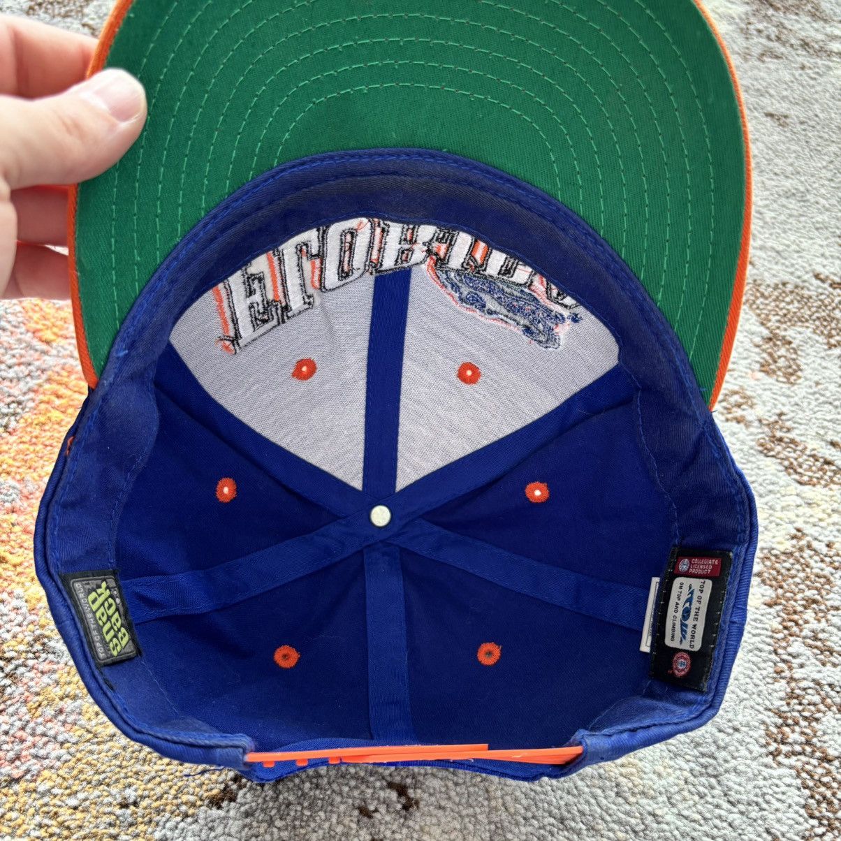 NCAA × Top Of The World × Vintage Vintage Florida Gators Snapback Hat NCAA 90s Size ONE SIZE - 8 Thumbnail