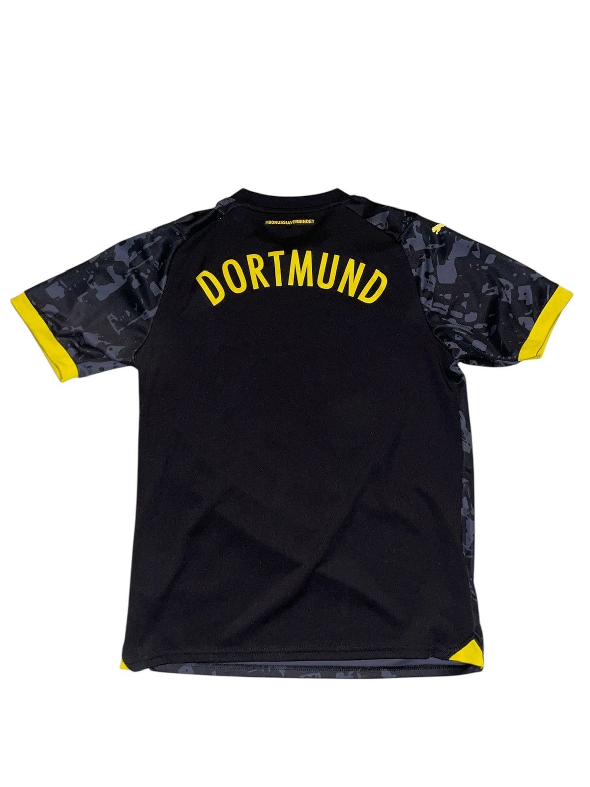 Puma Borussia Dortmund 2023–24 Away Jersey (Puma) – Black/Yellow Size US M / EU 48-50 / 2 - 2 Thumbnail