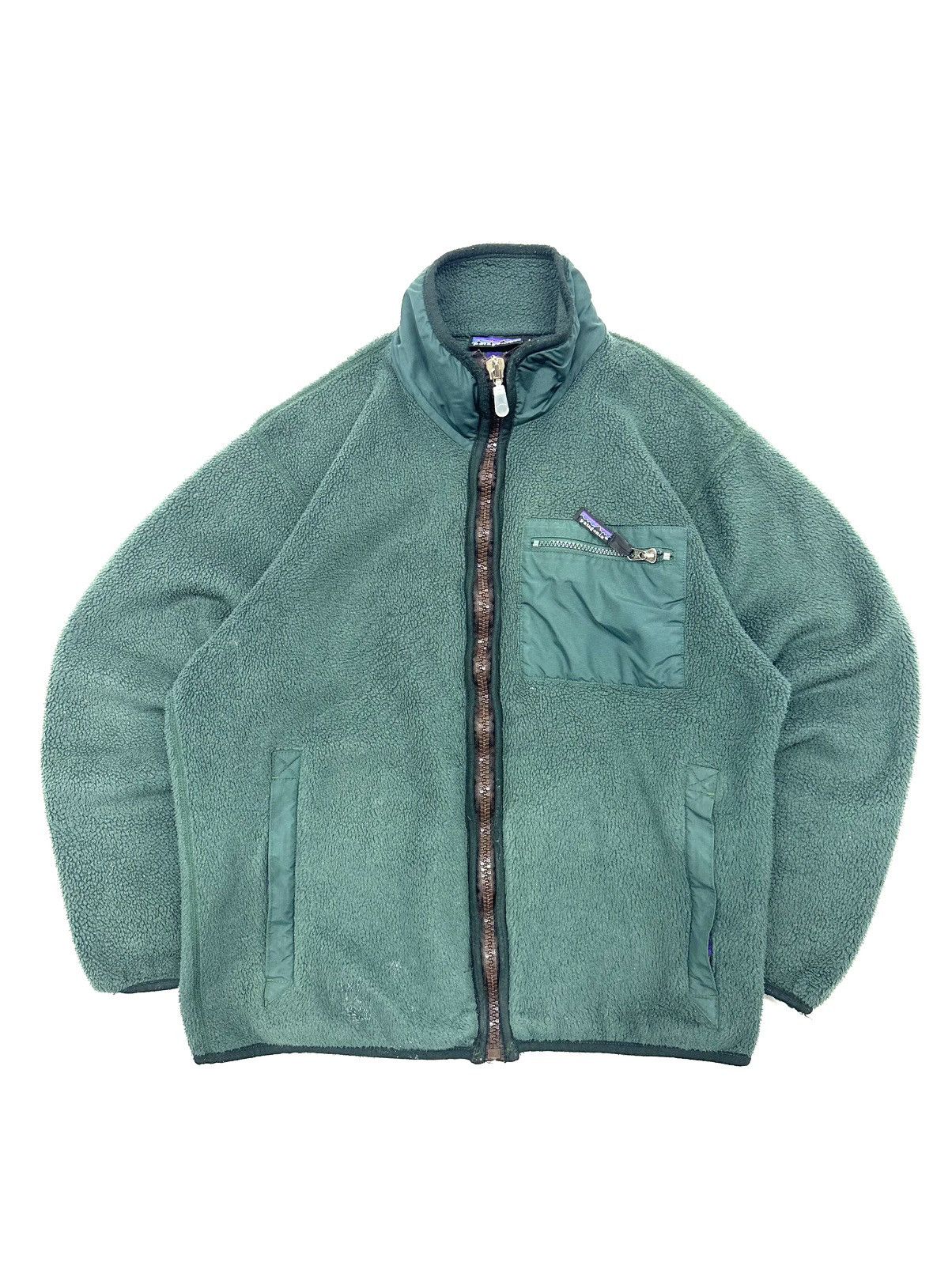 Patagonia Vintage Patagonia Synchilla Fleece Jacket Made in USA 90s Size US M / EU 48-50 / 2 - 2 Thumbnail