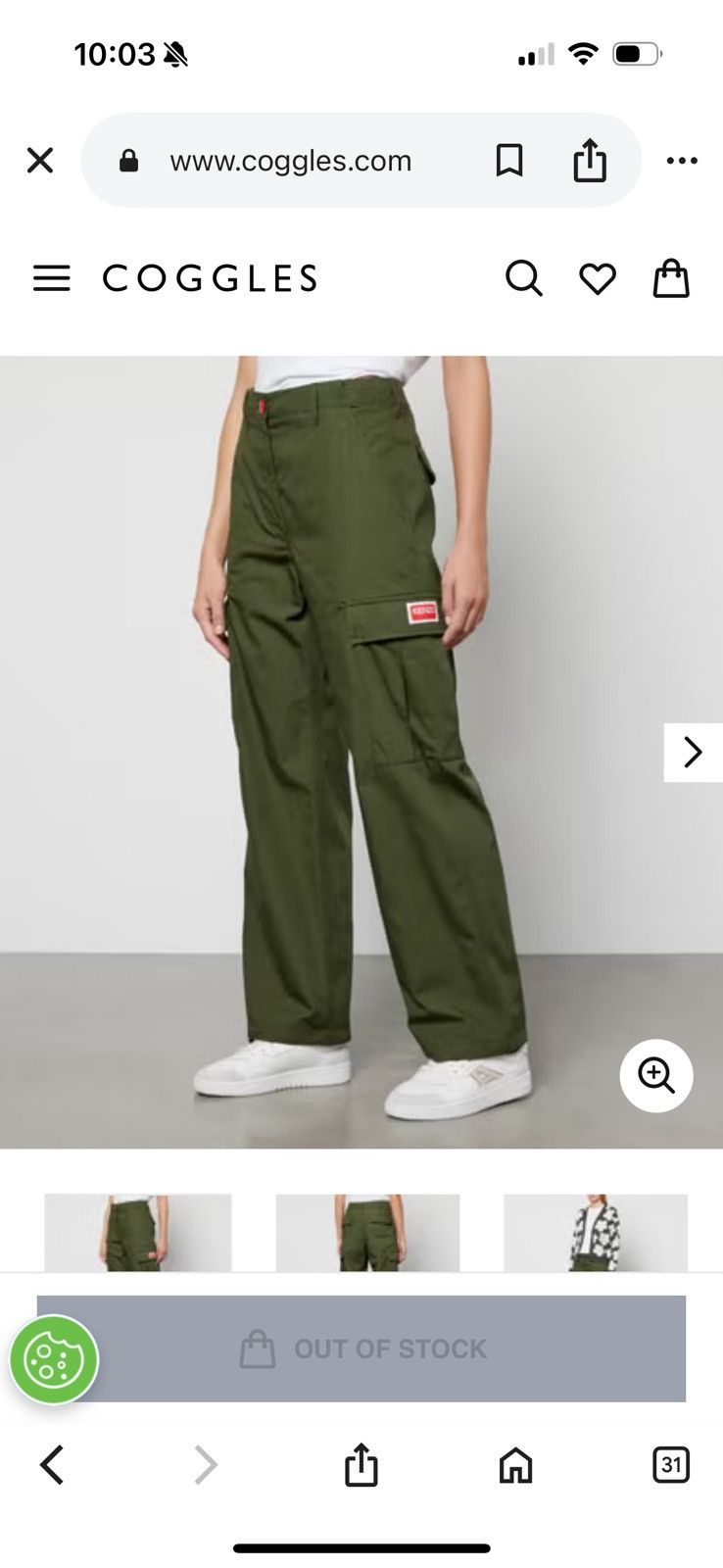 Kenzo KENZO pants STUDY PHOTOS FOR REAL TAPE MEASUREMENTS Size US 30 / EU 46 - 1 Thumbnail