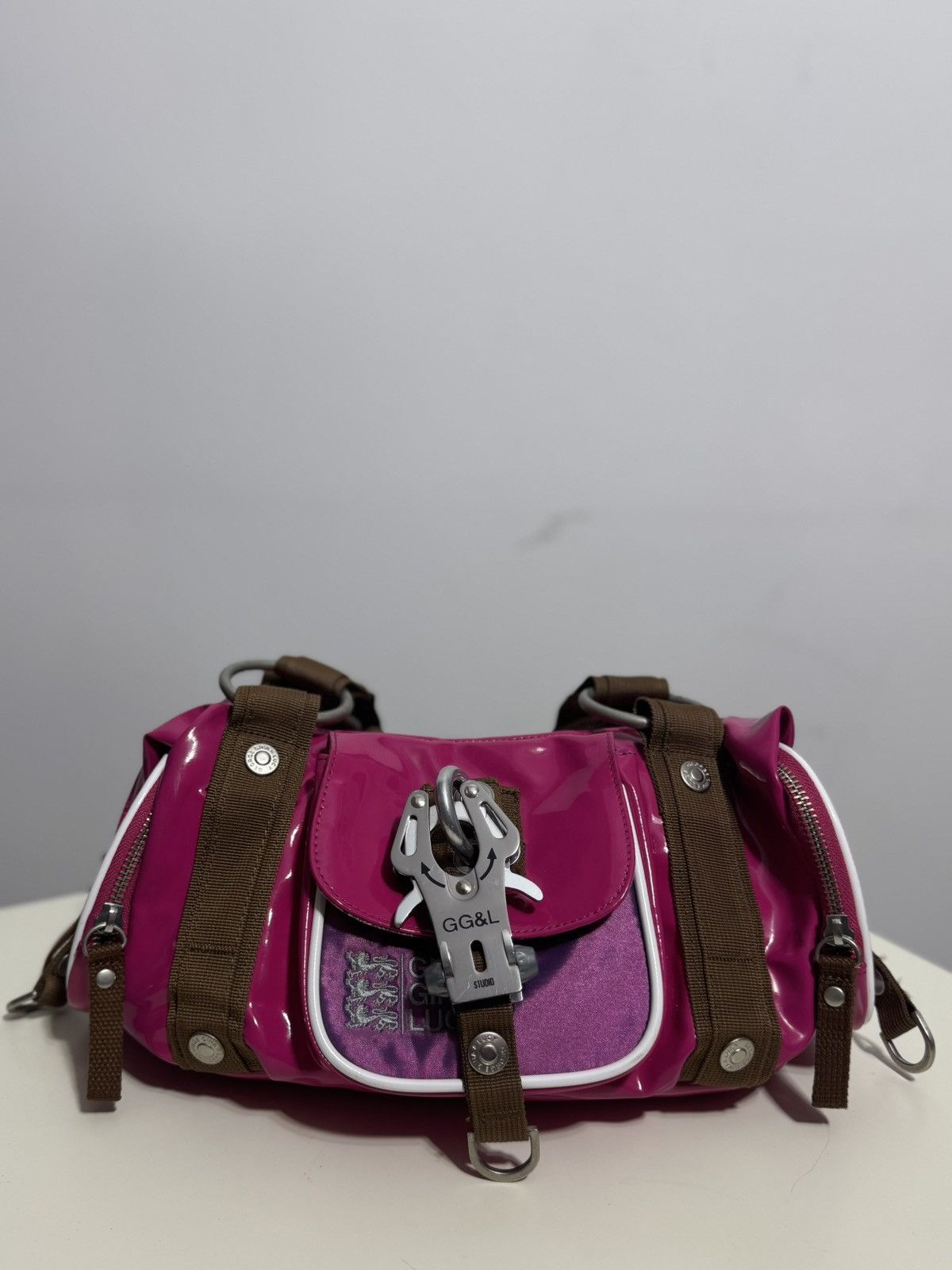 George Gina & Lucy Vintage 2010 Senorita Medelin Shoulder Punk Purple Bag Size ONE SIZE - 8 Thumbnail
