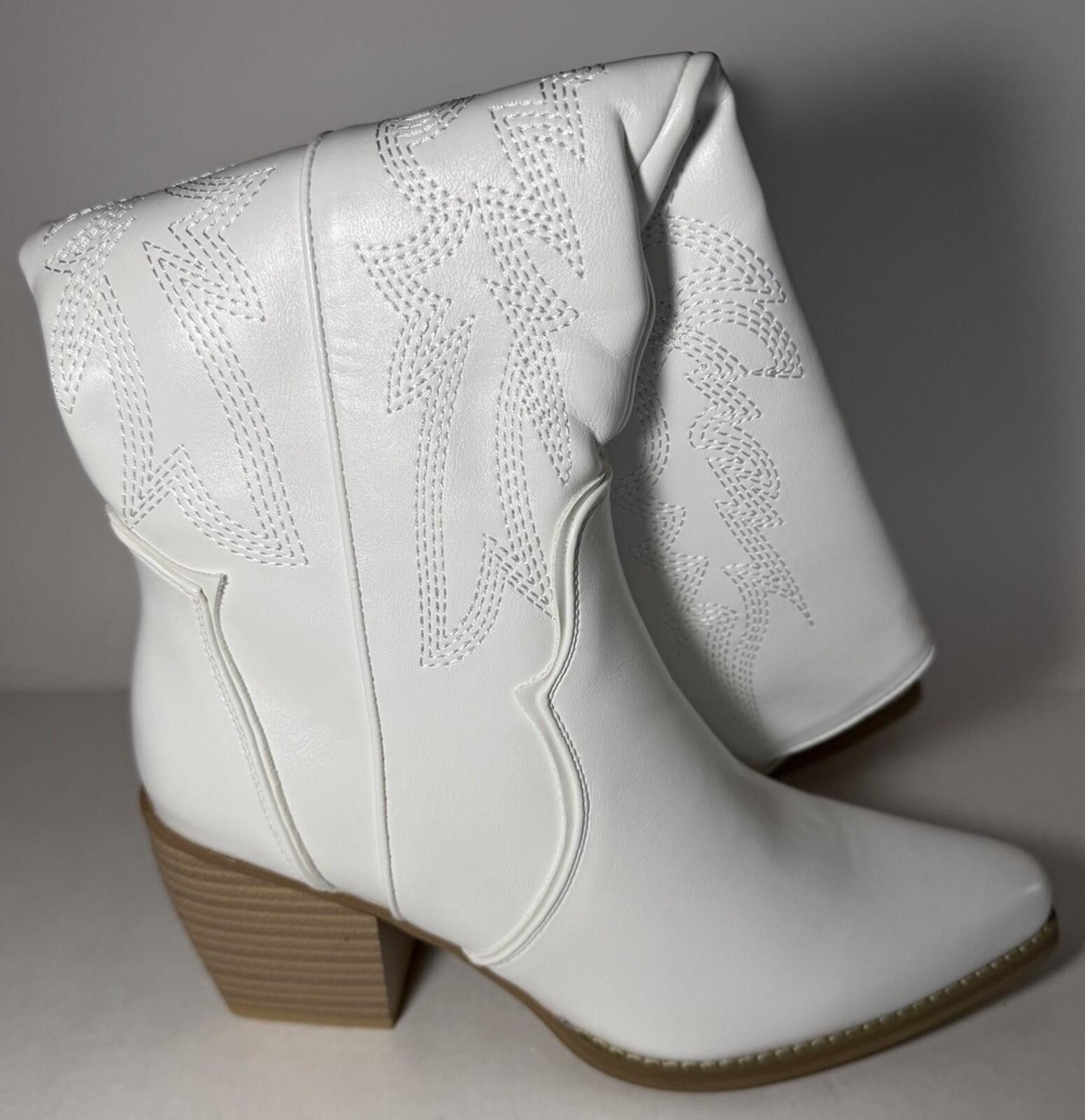 Other DREAM PAIRS Dallas Embroidered Western Cowboy Knee High Boot Size US 7.5 / IT 37.5 - 5 Thumbnail