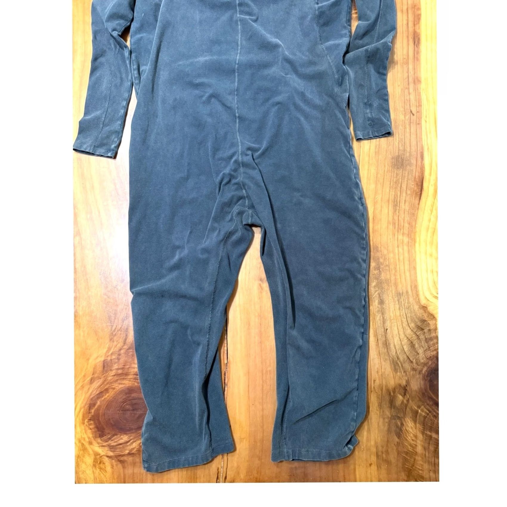 Free People Free People Jumpsuit Women XS Gray Cotton Stretch Sleeveless V-Neck One-Piece Athletic Casual Activewear Pockets Bohemian Size 26" / US 2 / IT 38 - 7 Thumbnail