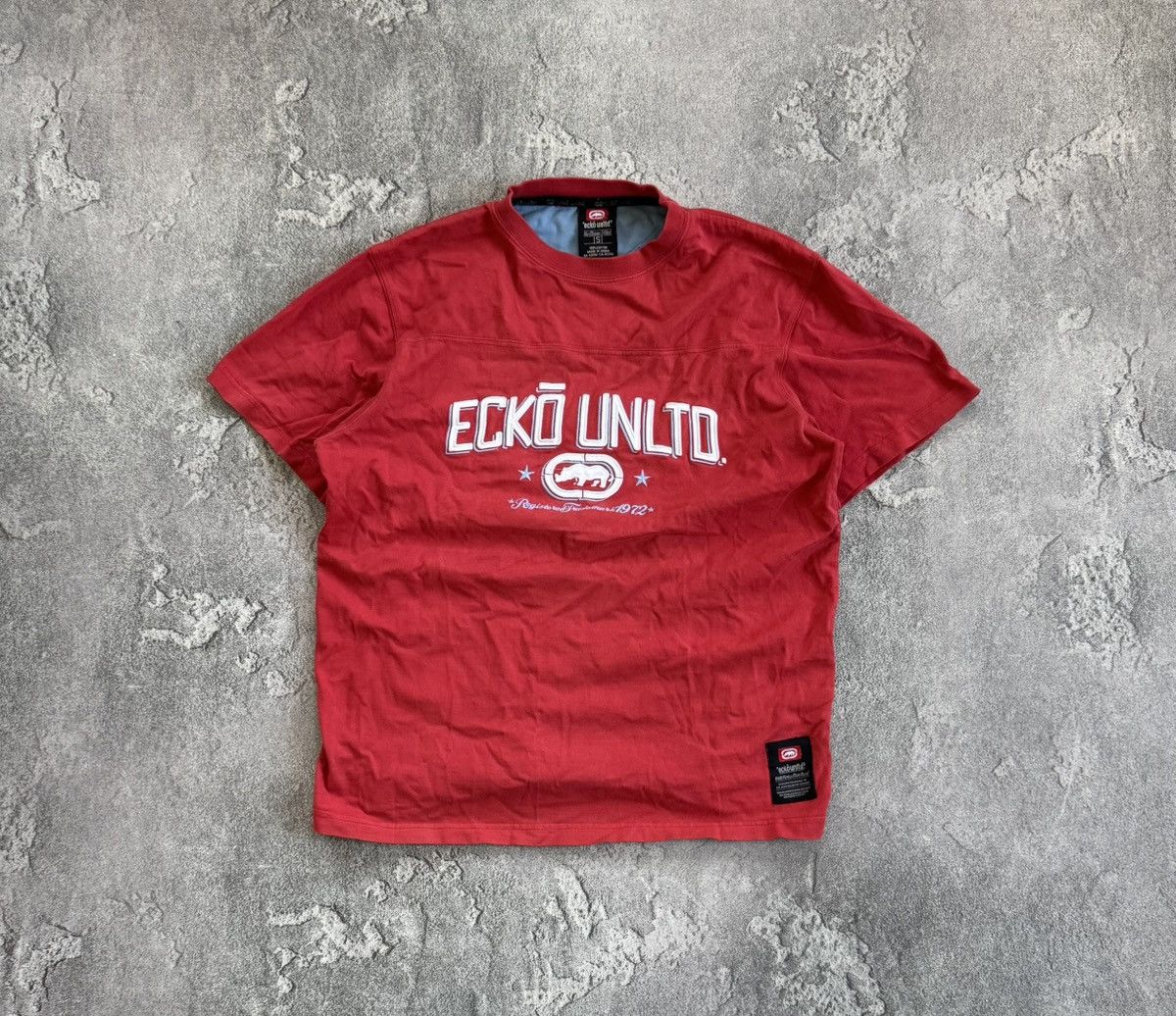 Ecko Unltd. × Vintage Ecko Unltd S big logo tee T-shirt RAP HipHop MMA sk8 Y2K 90s Size US S / EU 44-46 / 1 - 8 Thumbnail