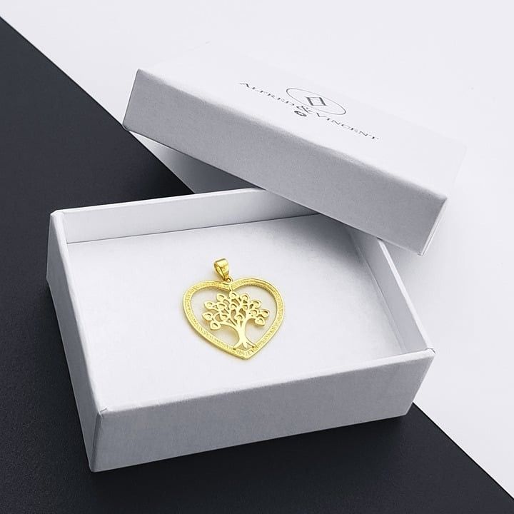 Other Heart w/ Tree of Life 14k Yellow White Rose Gold Pendant Size ONE SIZE - 3 Thumbnail