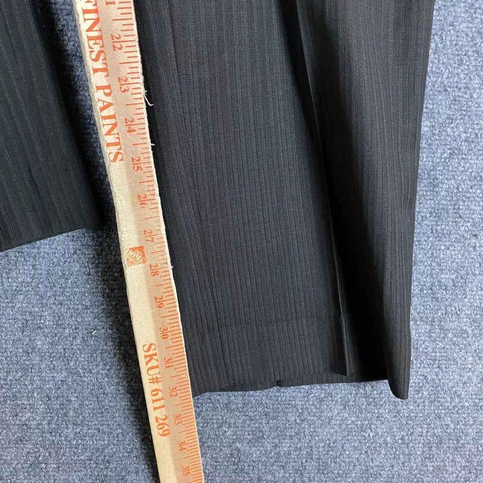 Wilke-Rodriguez Wilke Rodriguez Slacks Men's 42/36 Wool Striped Dress Pants Size US 42 / EU 58 - 4 Thumbnail
