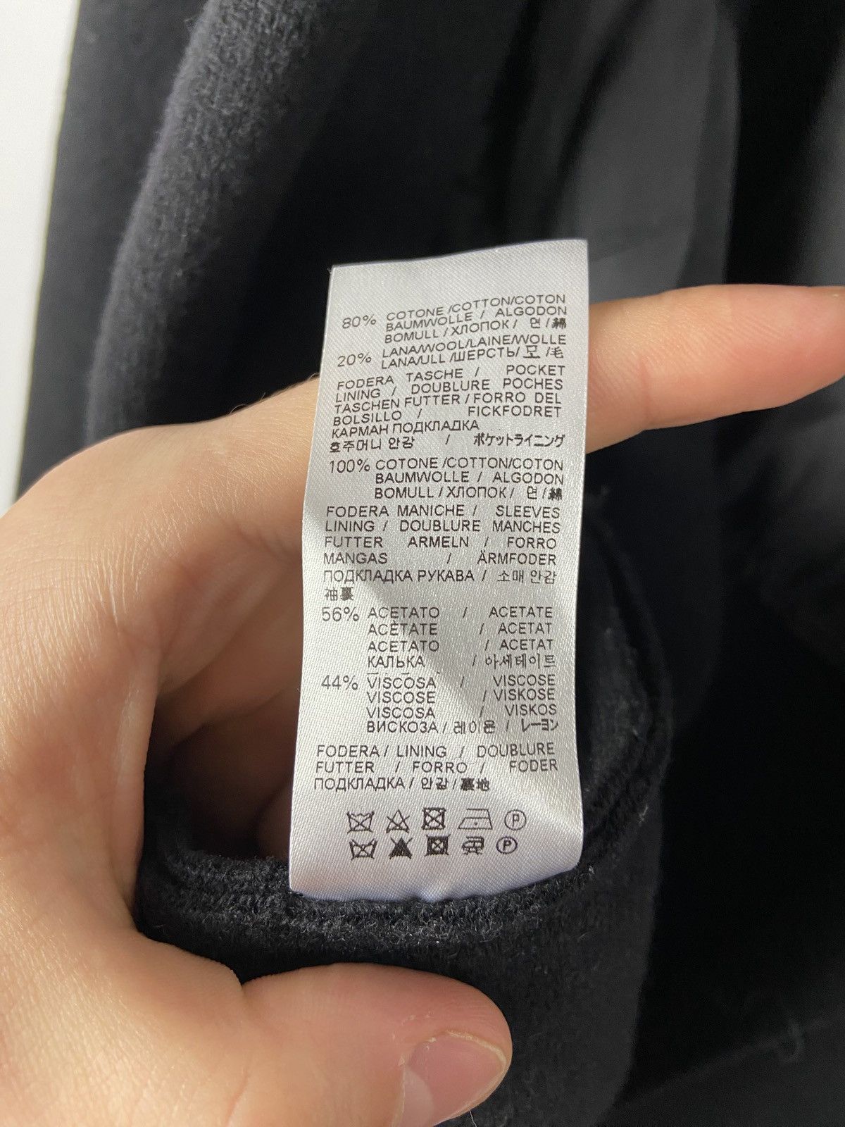 Barena Barena Venezia Black Womens Open Coat Luxury Size S / US 4 / IT 40 - 12 Thumbnail
