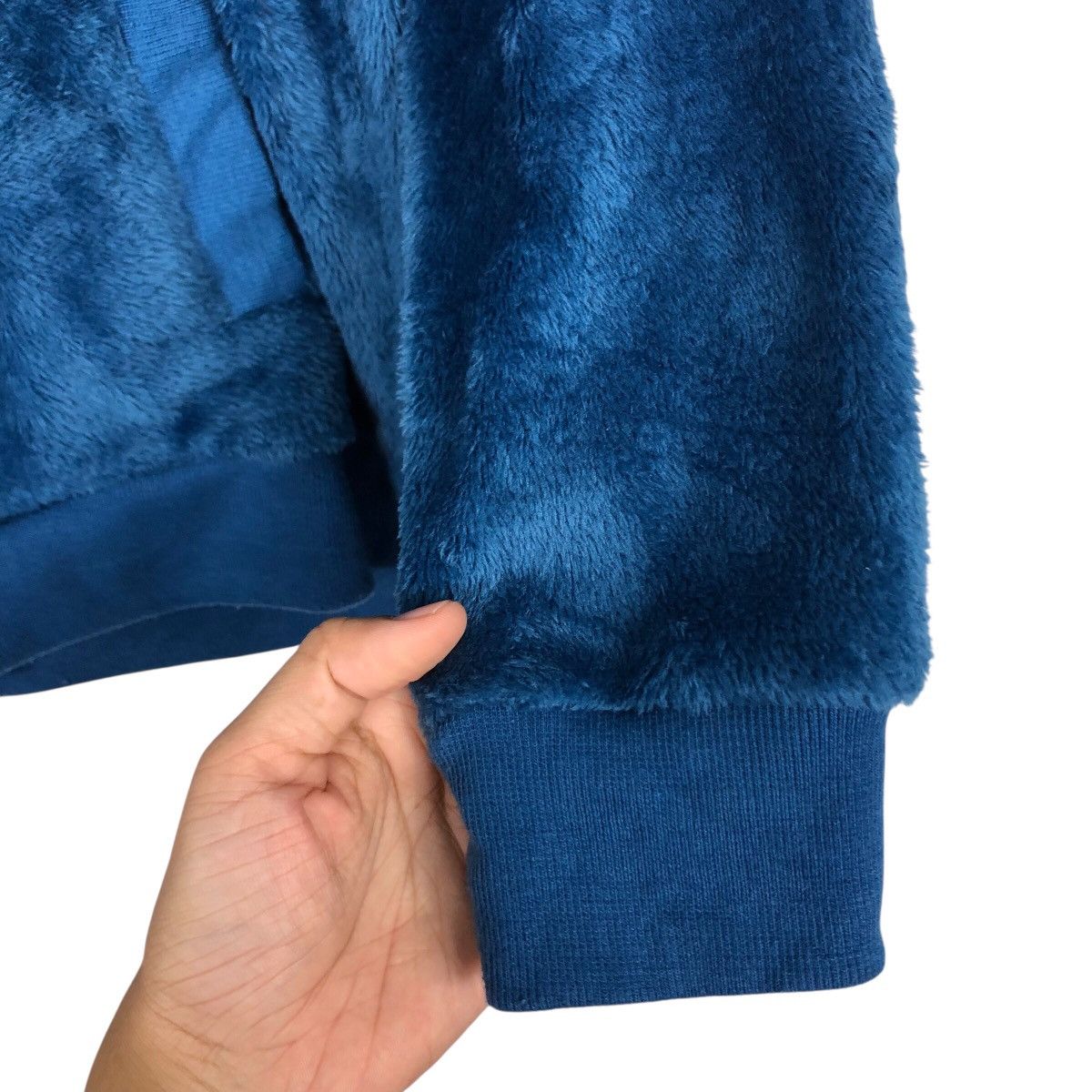 Beams Plus 📌Rich Blue Vintage Zipper Fleece Jacket Beams Heart Size US M / EU 48-50 / 2 - 17 Thumbnail