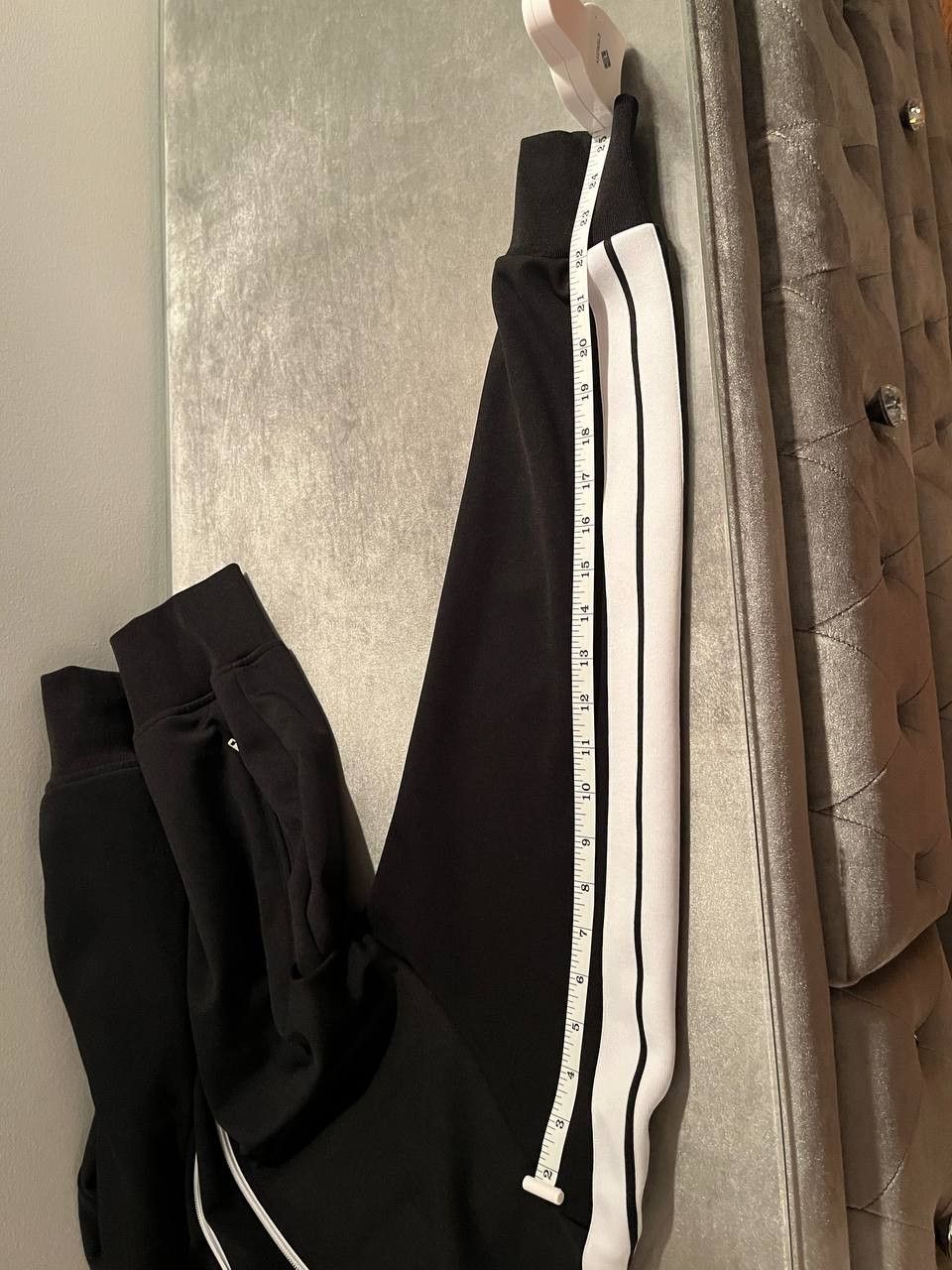 Palm Angels Palm Angels Classic Track Jacket 'Black/White' Size US L / EU 52-54 / 3 - 6 Thumbnail