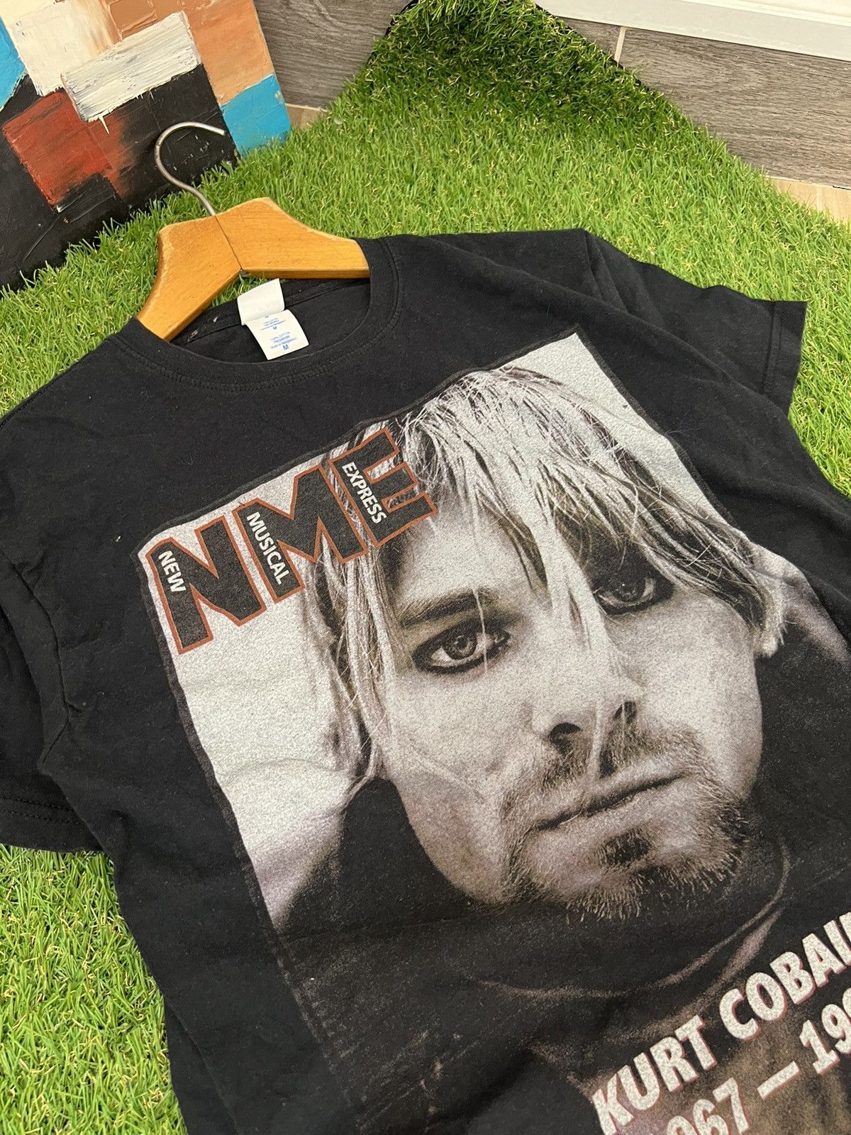 Nirvana Nirvana Kurt Cobain vintage t-shirt Size US M / EU 48-50 / 2 - 4 Thumbnail