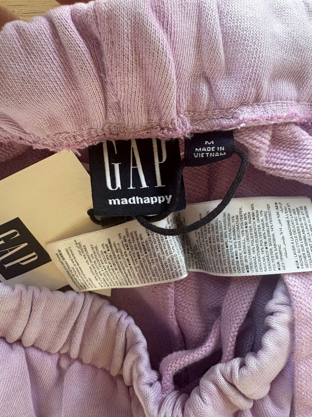 Gap × Madhappy Gap x MadHappy Lavender Straight Leg Sweatpants Size Medium Size 28" / US 6 / IT 42 - 5 Thumbnail