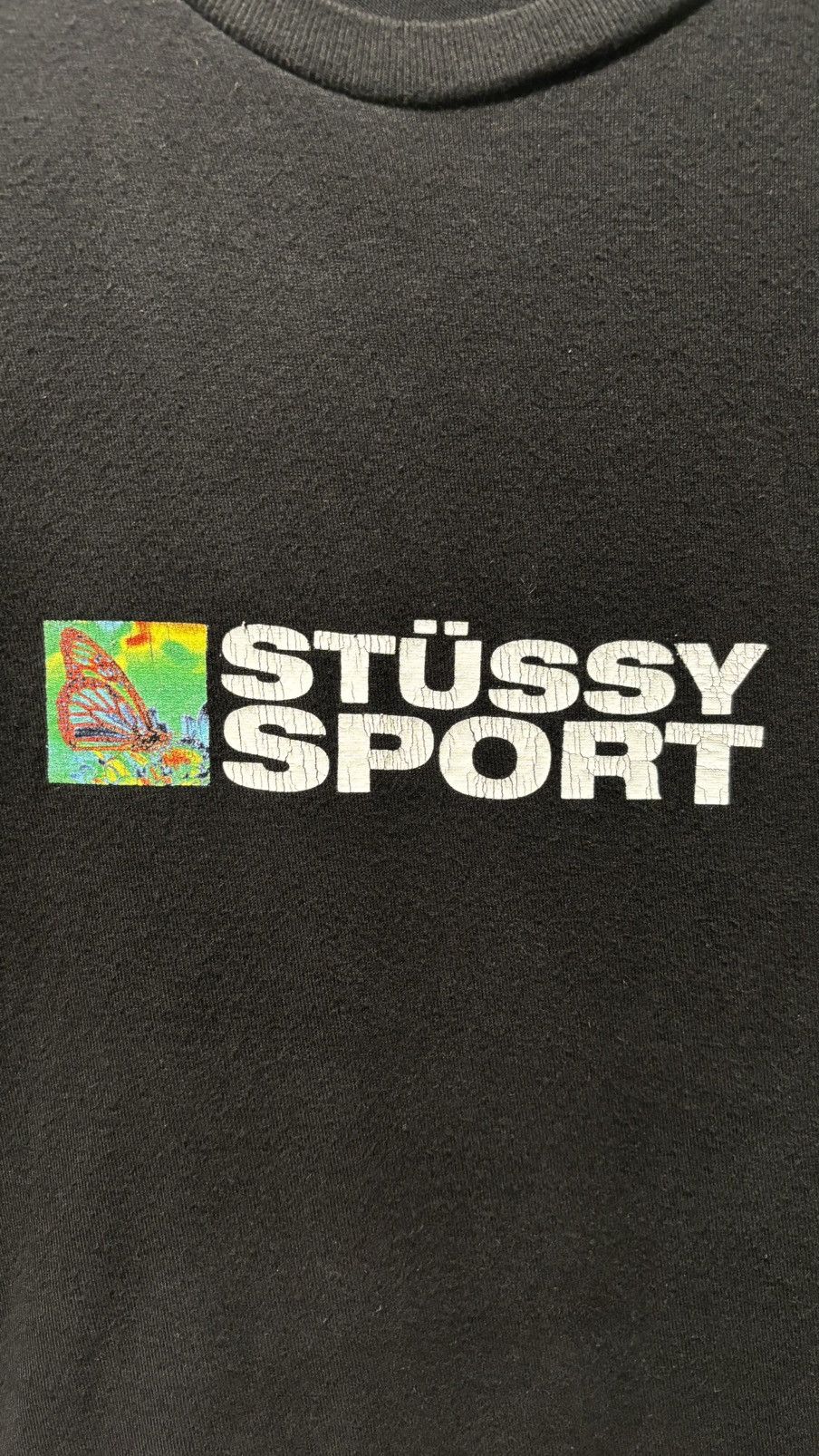 Stussy Vintage Stussy Sport Butterfly Logo Tee Size US S / EU 44-46 / 1 - 3 Thumbnail