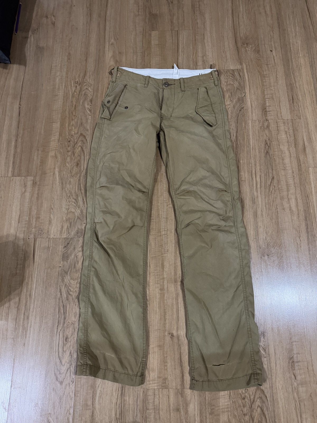 Japanese Brand × Margaret Howell MARGARET HOWELL NYLON CARGO PANTS Size US 31 - 1 Thumbnail