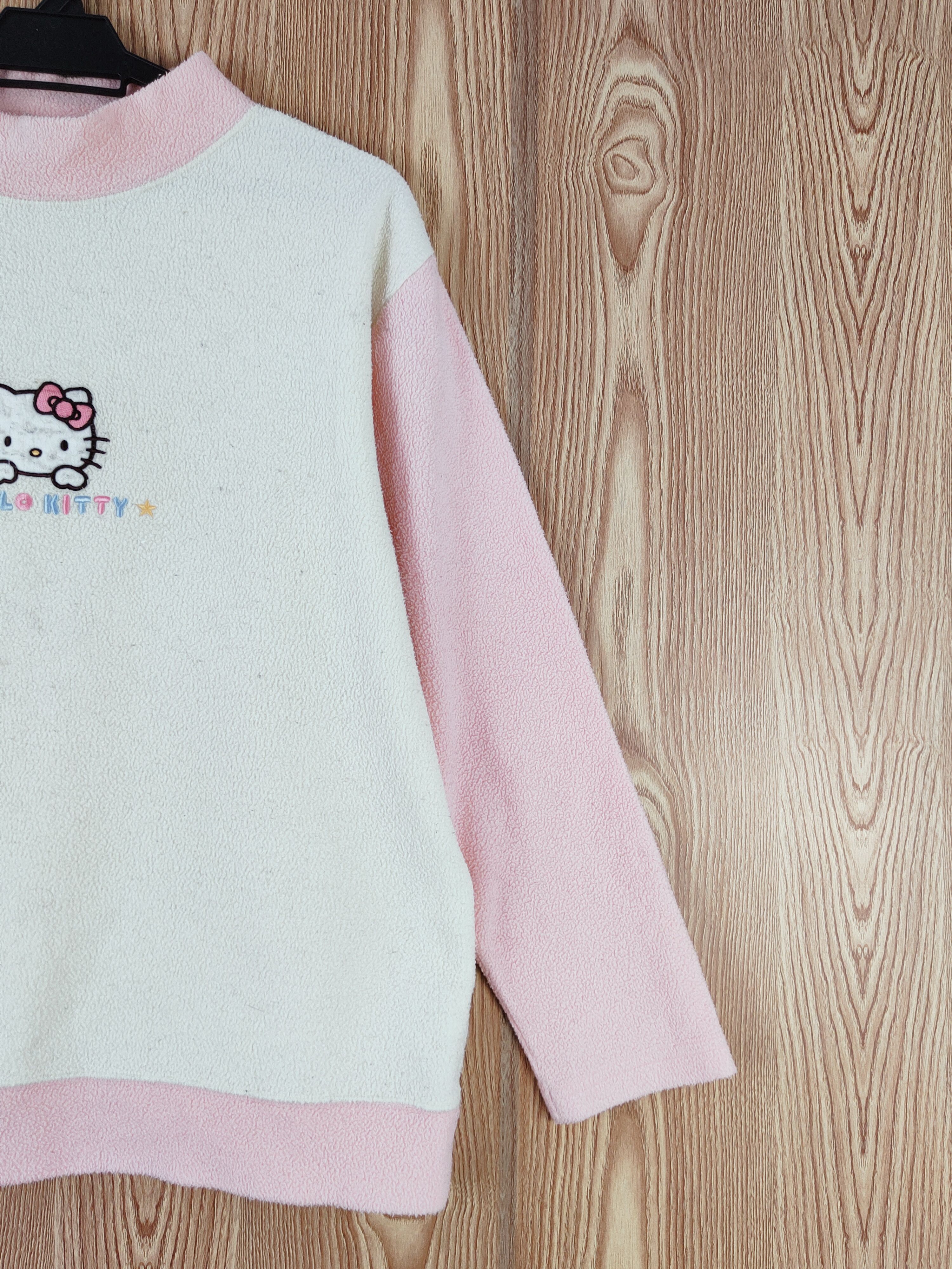 Cartoon Network × Japanese Brand × Vintage Hello Kitty vintage Pink Sweatshirts #W582 Size L / US 10 / IT 46 - 6 Thumbnail