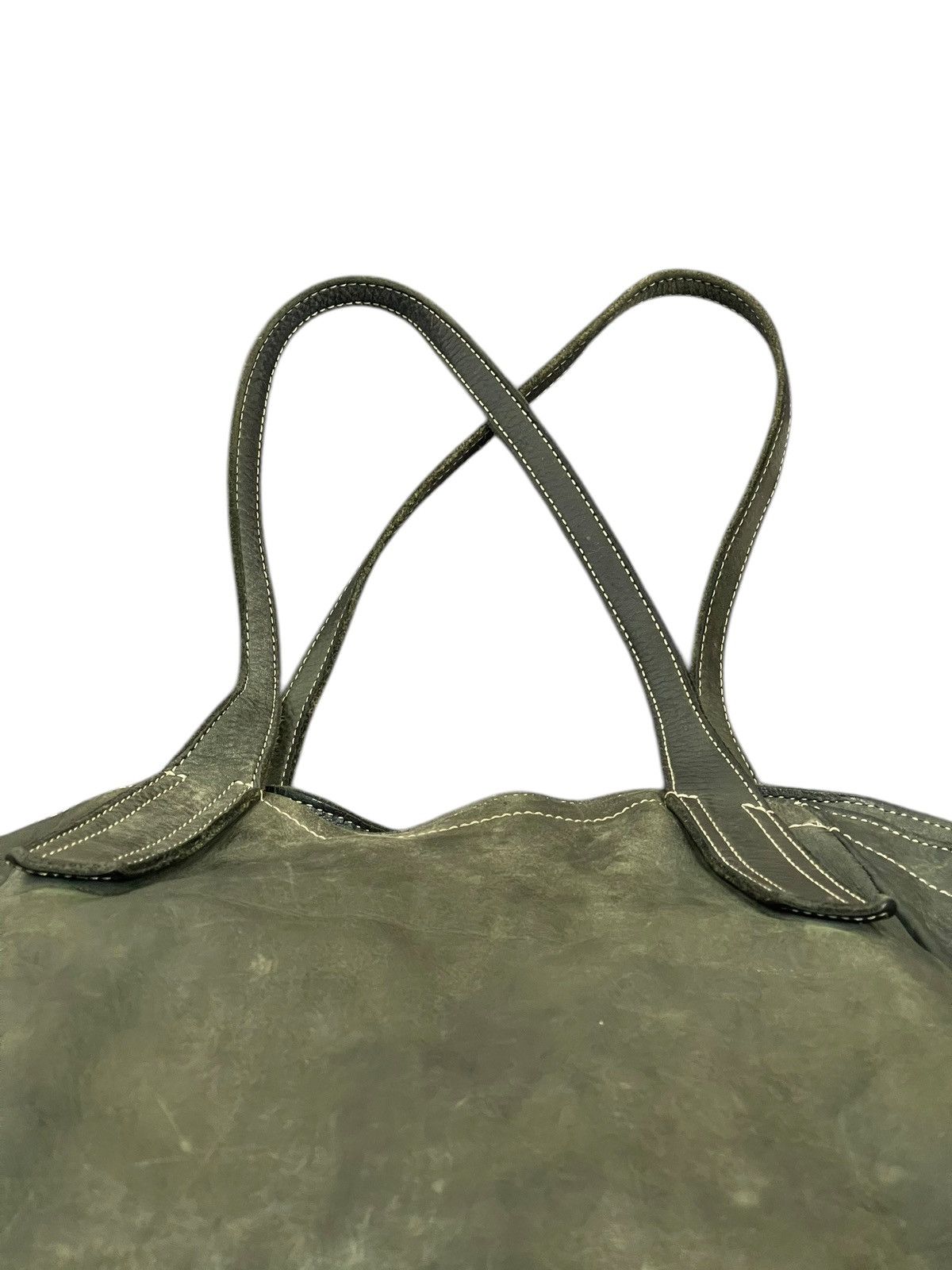 Genuine Leather Full Leather Patina Lily Japan Tote Shoulder Bag 1🟩8 Size ONE SIZE - 18 Thumbnail
