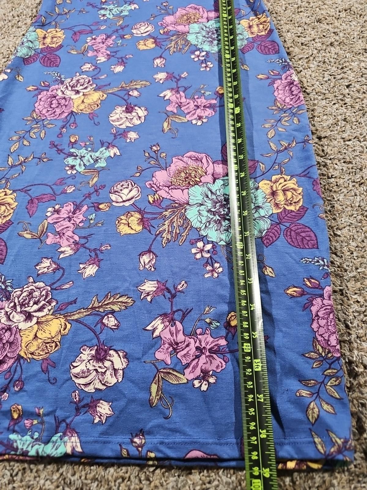 Other LuLaRoe XS Floral Dress Multicolor Size XS / US 0-2 / IT 36-38 - 3 Thumbnail