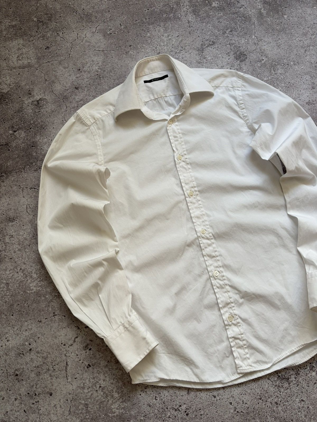 Gucci Gucci Classic White Shirt Size US S / EU 44-46 / 1 - 3 Thumbnail
