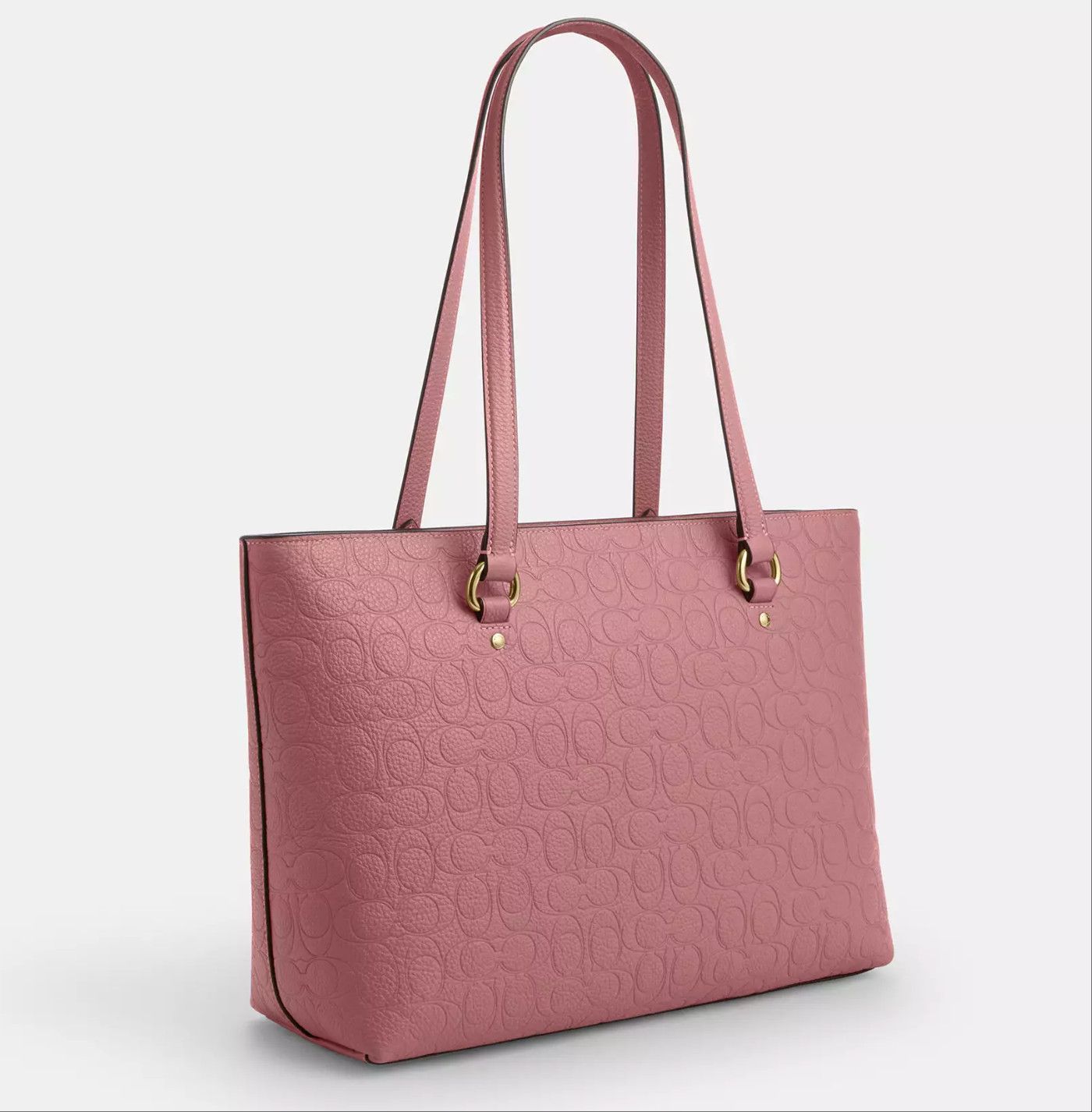 Coach Station Tote Bag In Signature Leather CDL99 Size ONE SIZE - 10 Thumbnail