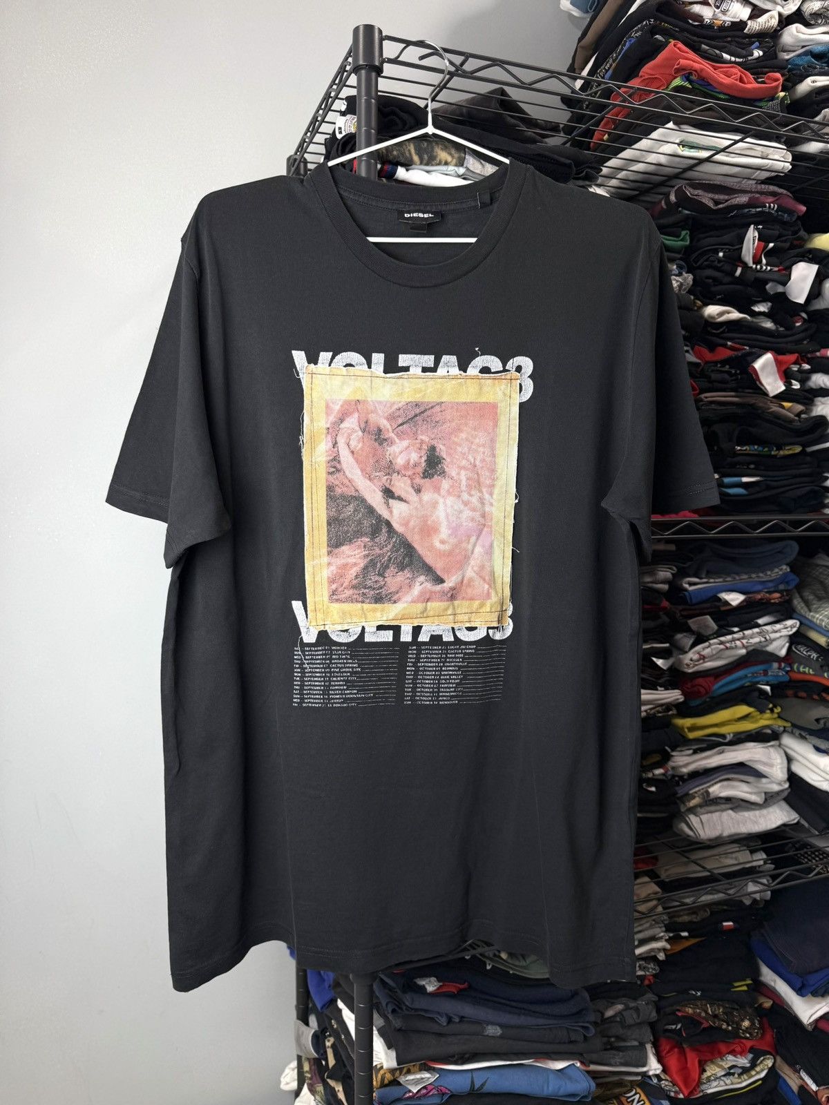 Diesel Rare! Diesel Patch T Shirt Hype Size US L / EU 52-54 / 3 - 1 Thumbnail